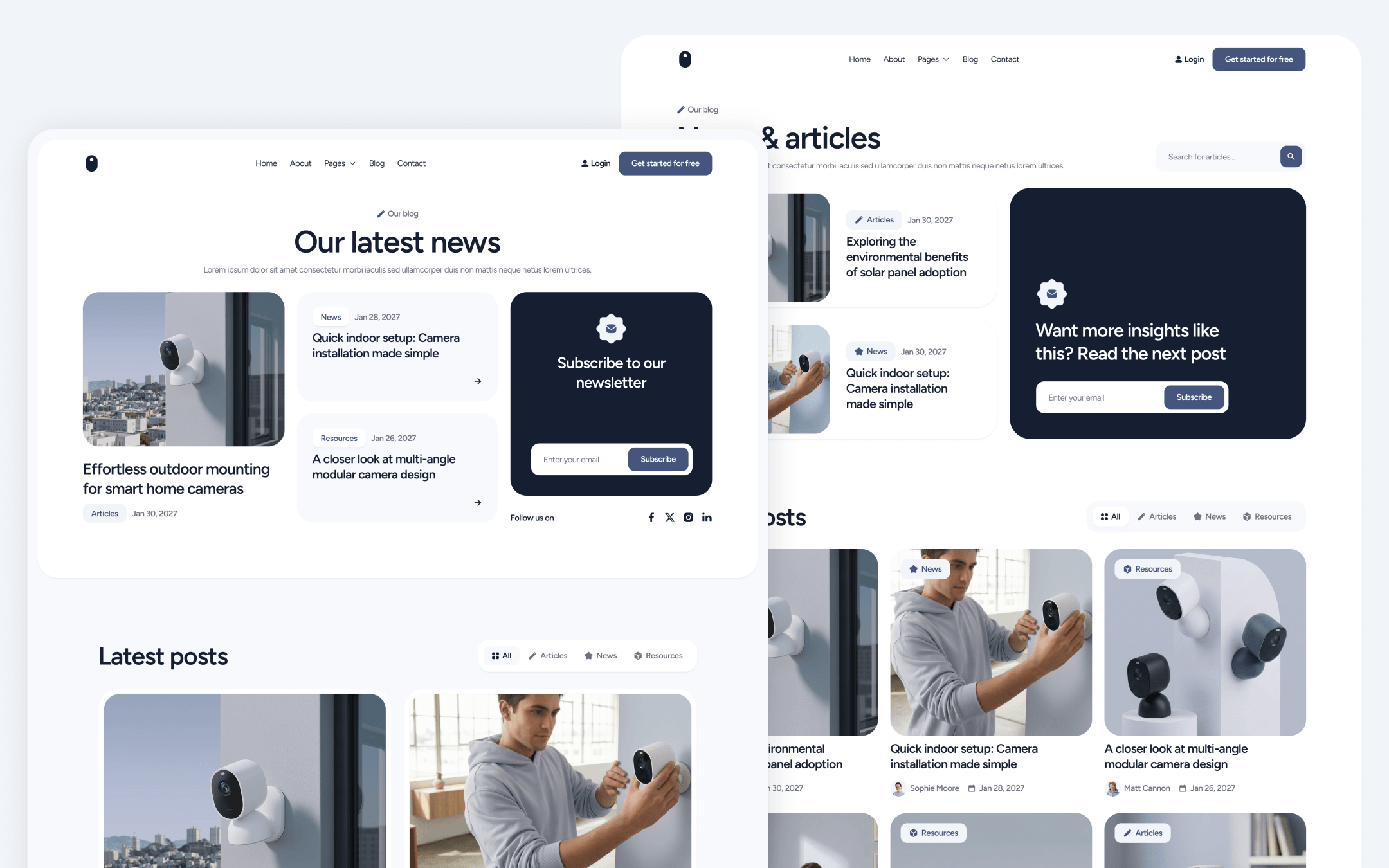 VisionIO Template para Webflow