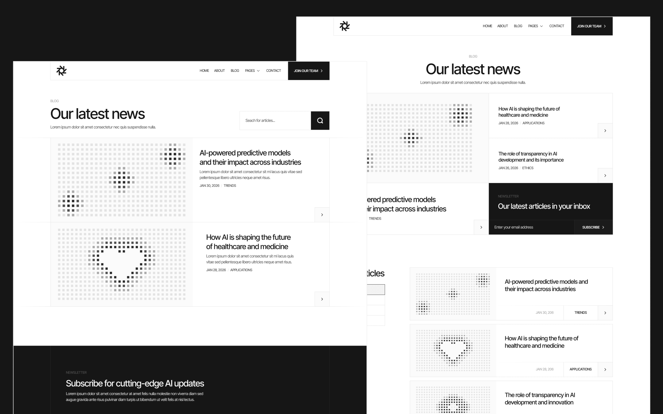 QuantumLab Template para Webflow