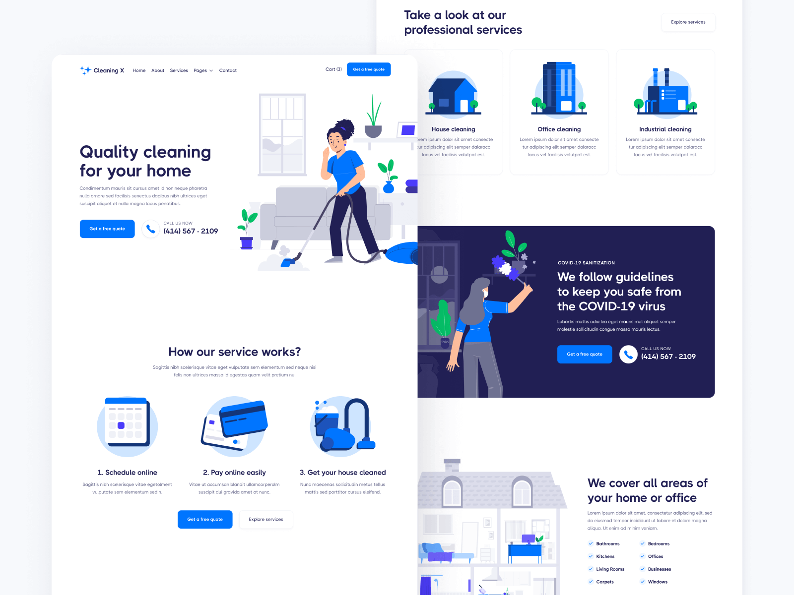 Template de Mantenimiento para Webflow