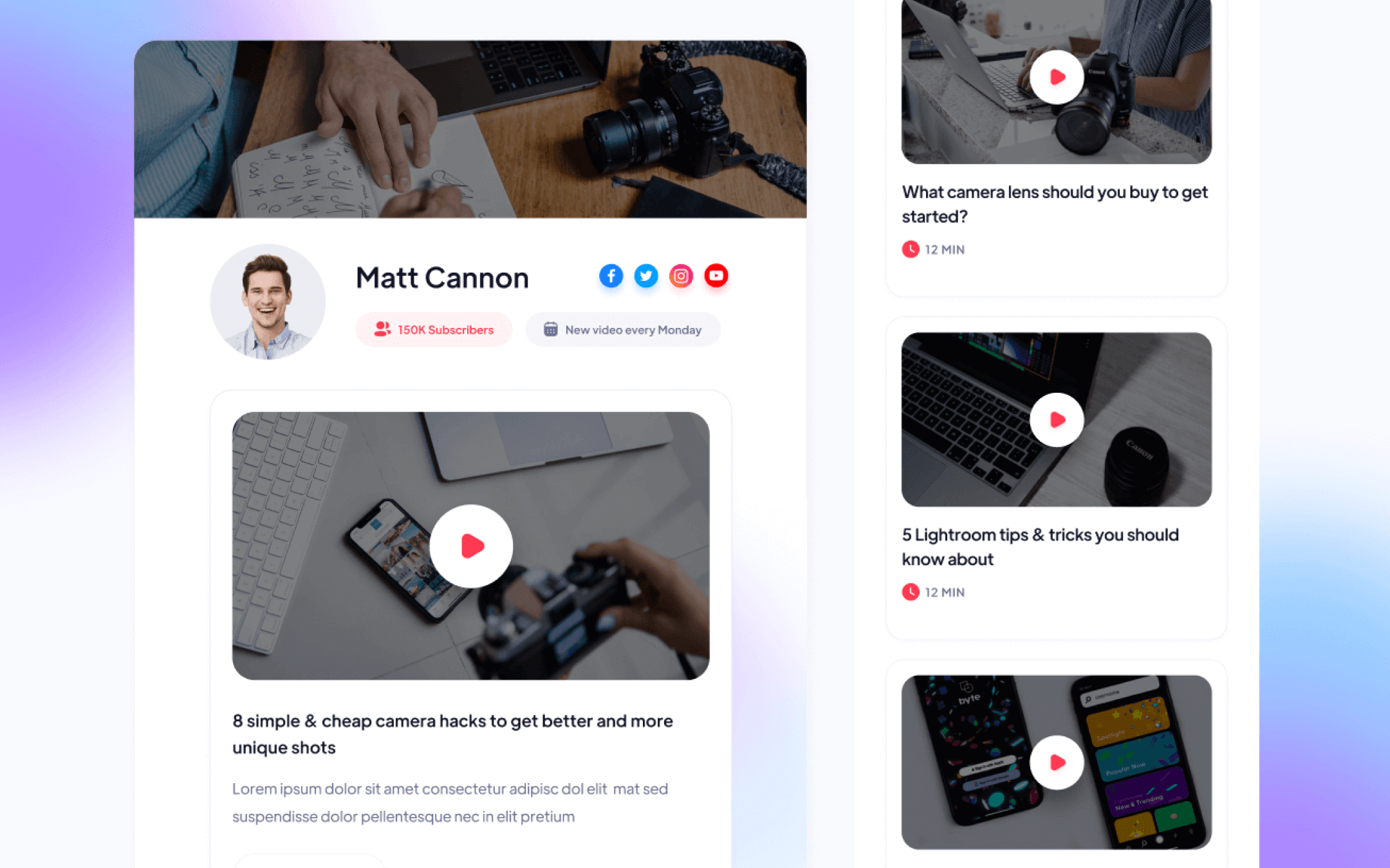 Links X Template para Webflow