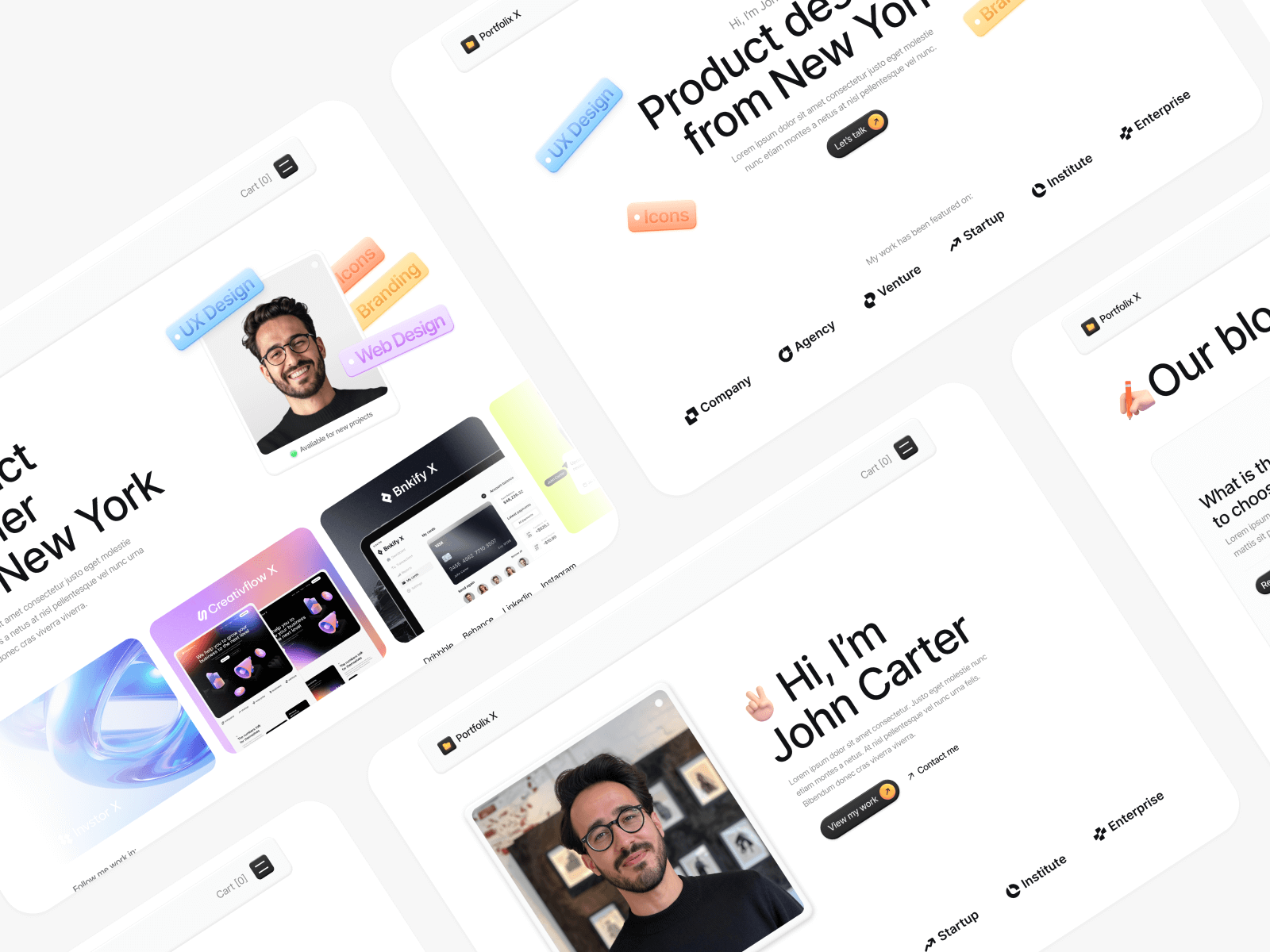 Plantilla para Webflow de Marca Personal