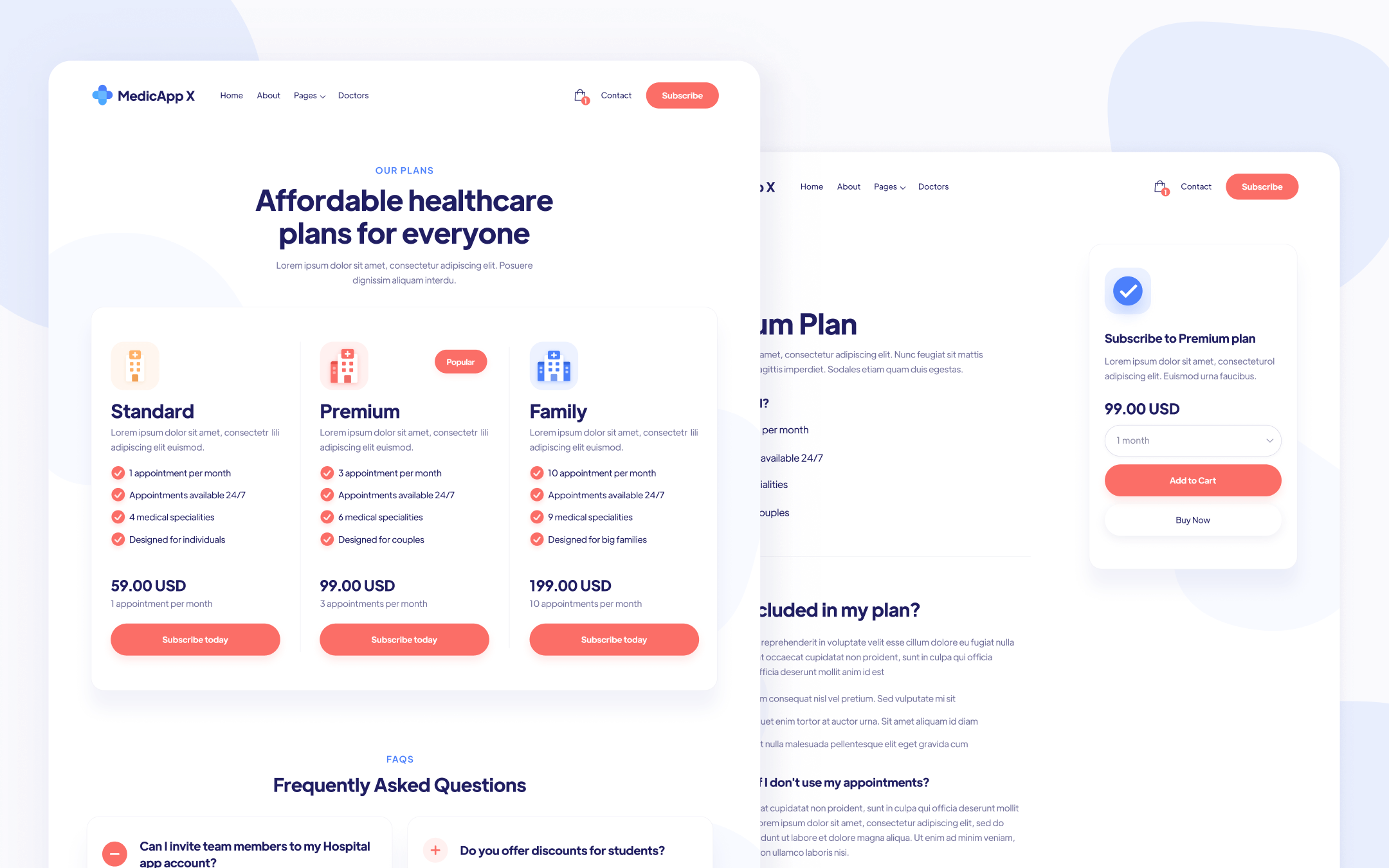 MedicApp X Template para Webflow