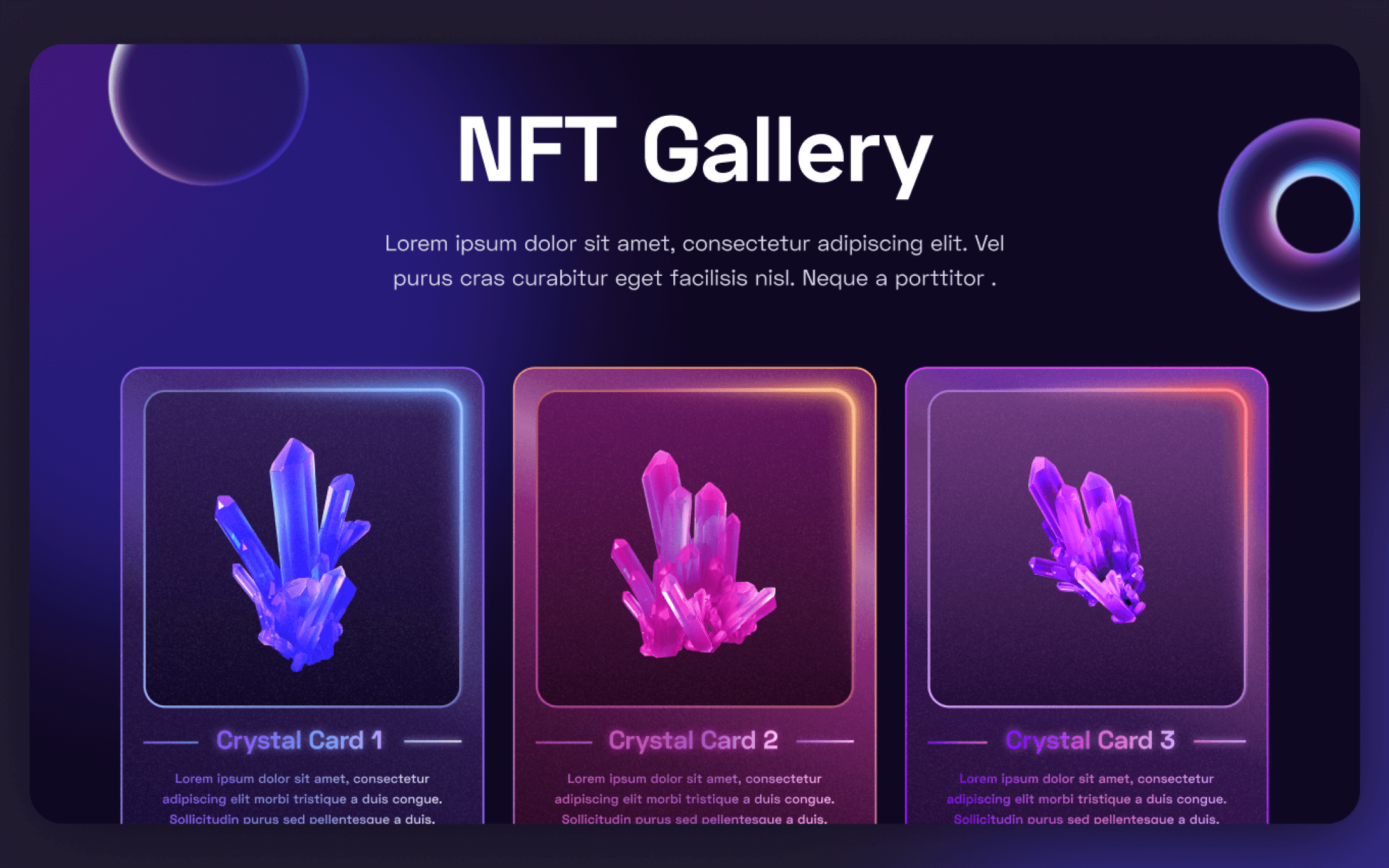 NFT Template para Webflow