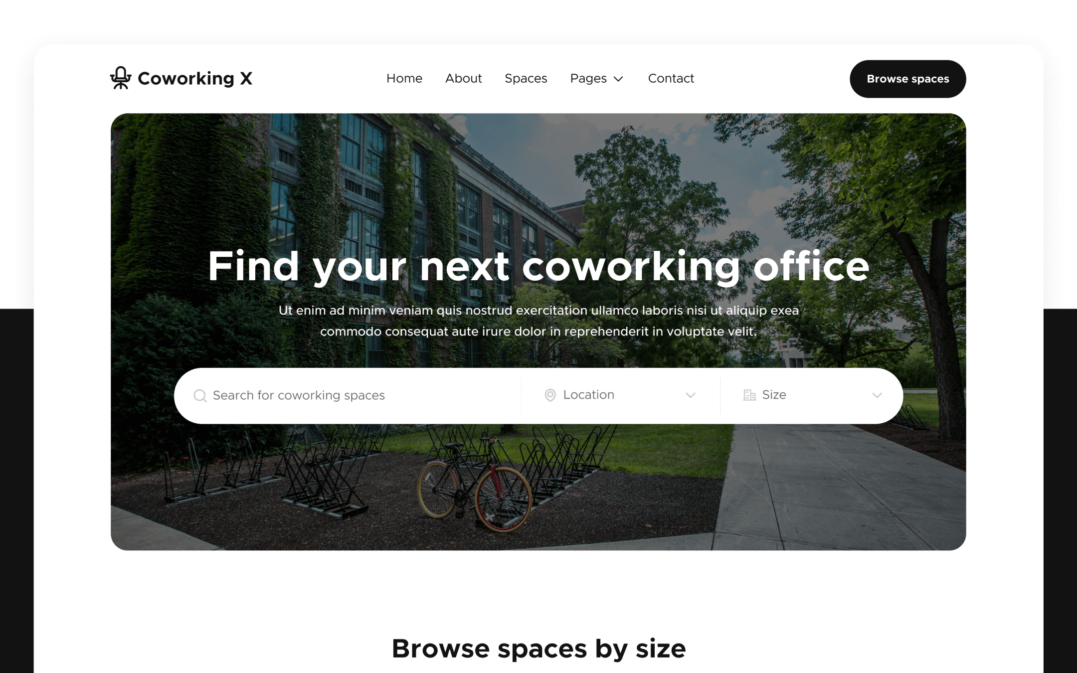 Plantilla de Oficinas para Webflow
