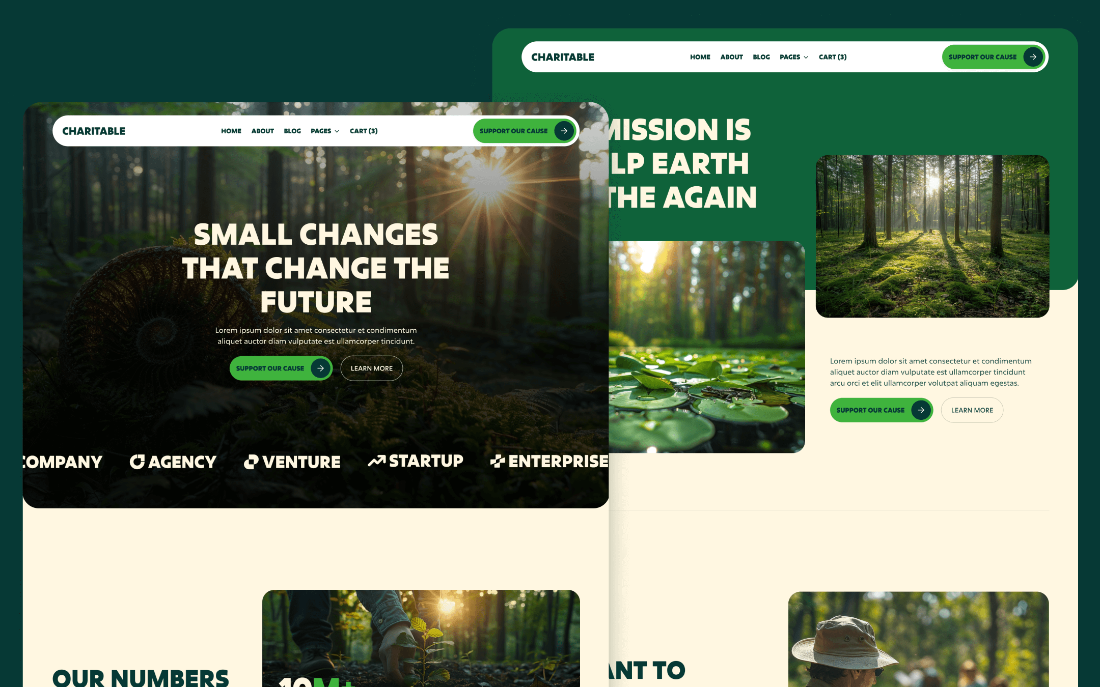 Charitable Template para Webflow