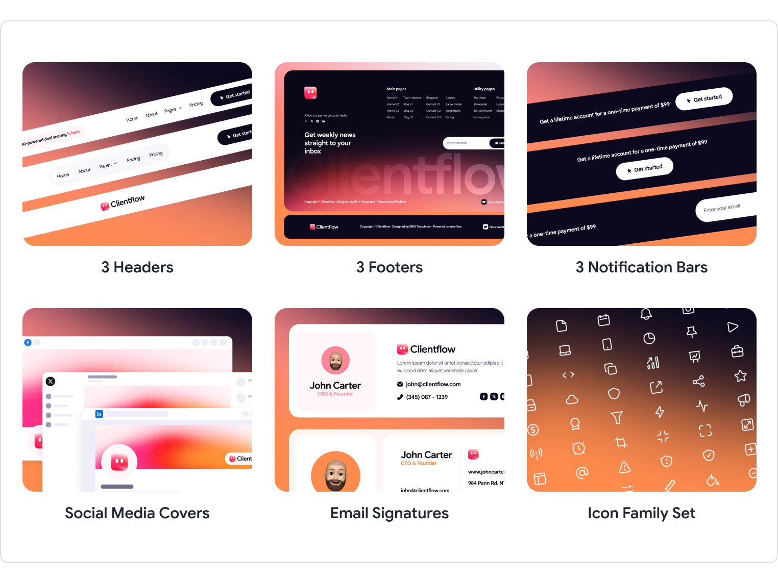 Clientflow - Beneficios de la Plantilla de Webflow para Plataforma CRM