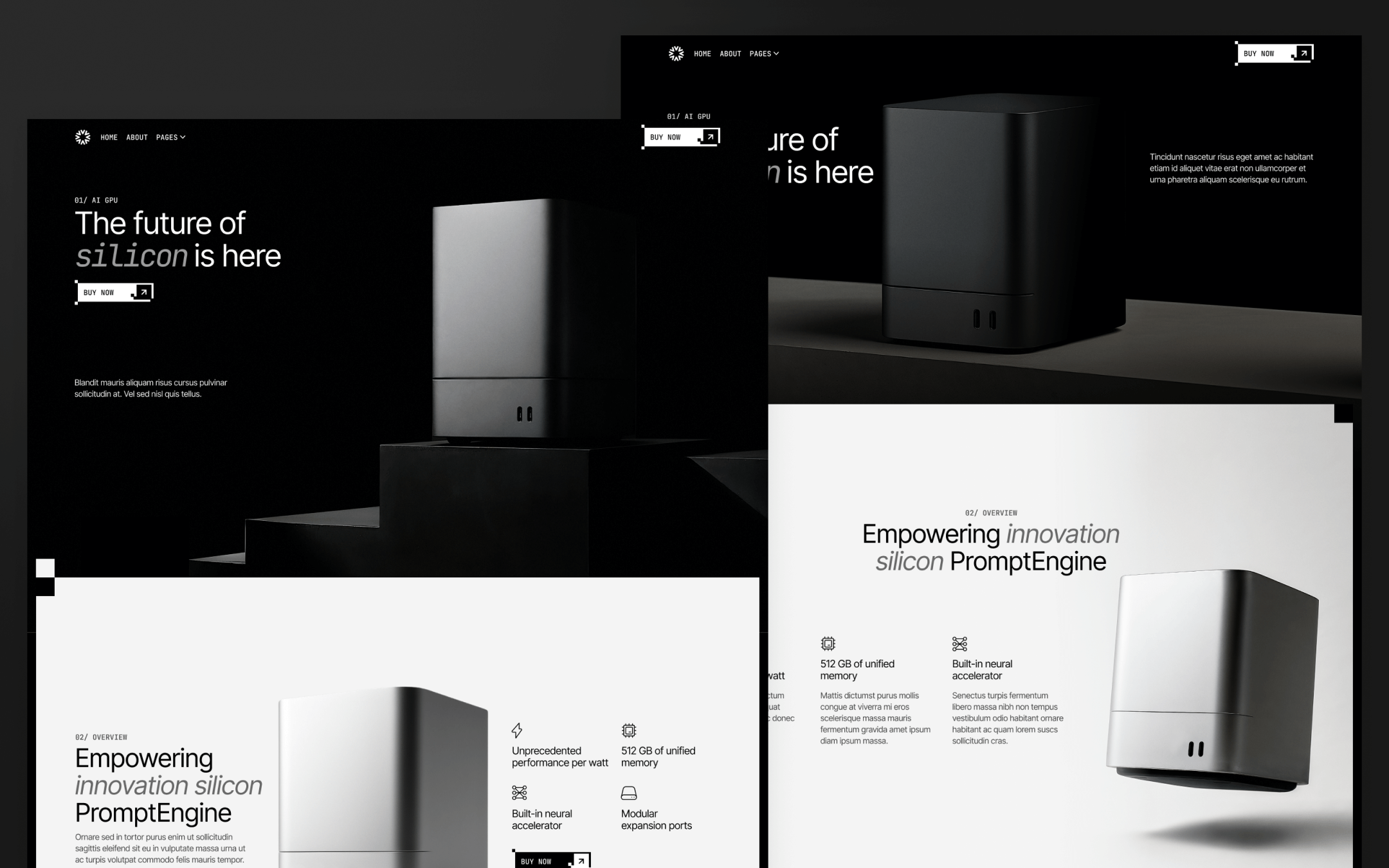 PromptEngine Template para Webflow