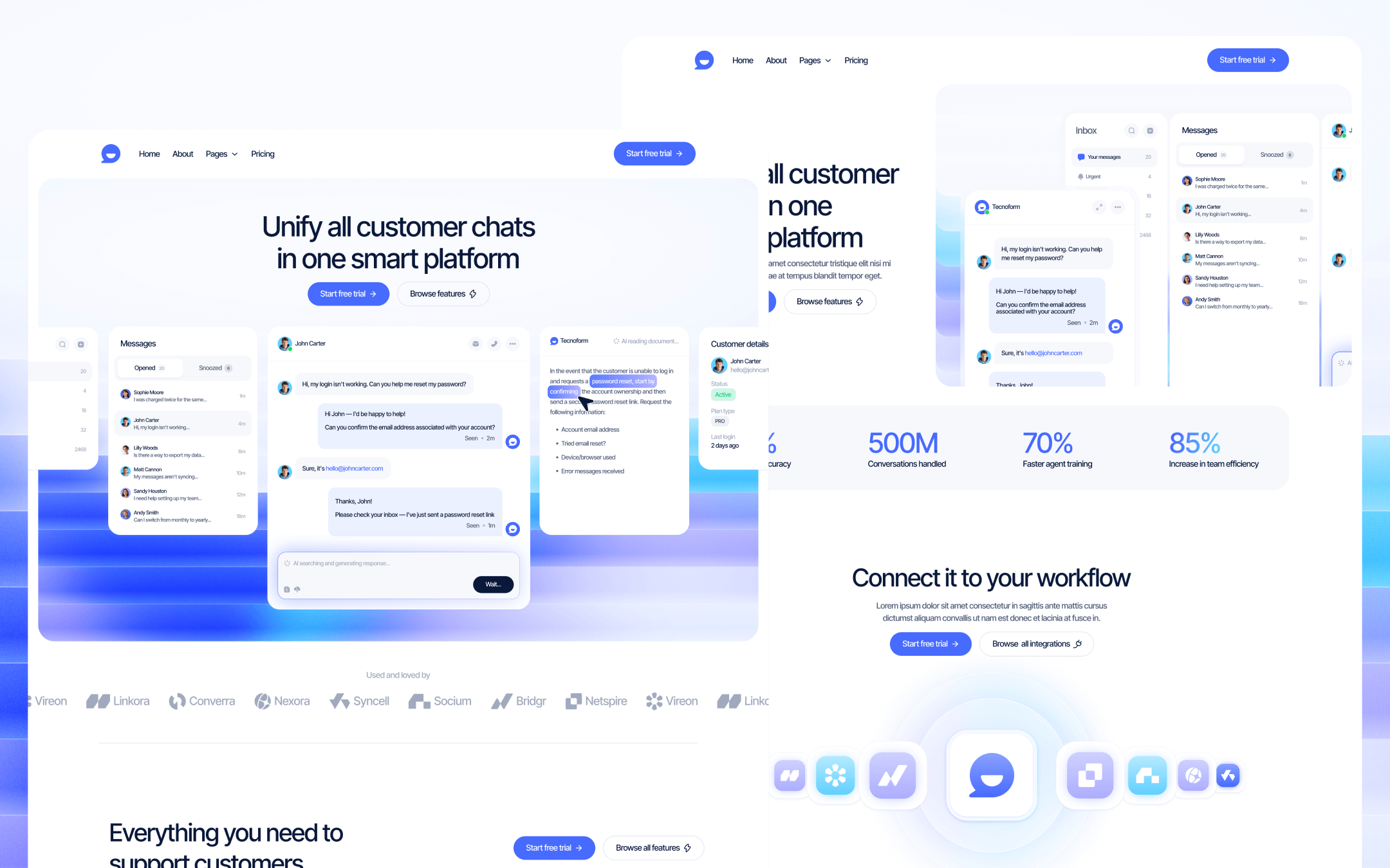 LaunchHub Template para Webflow
