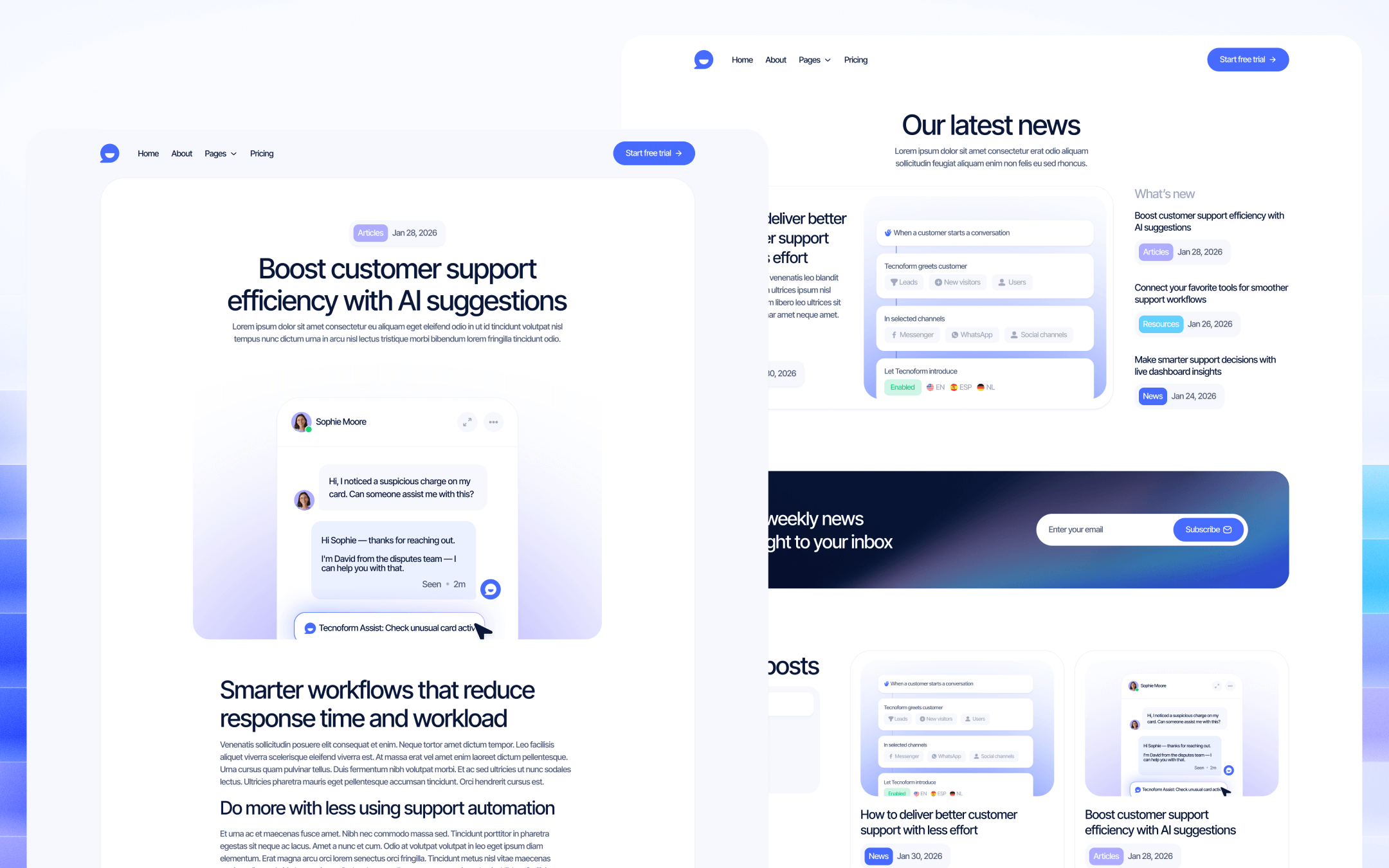 LaunchHub Template para Webflow