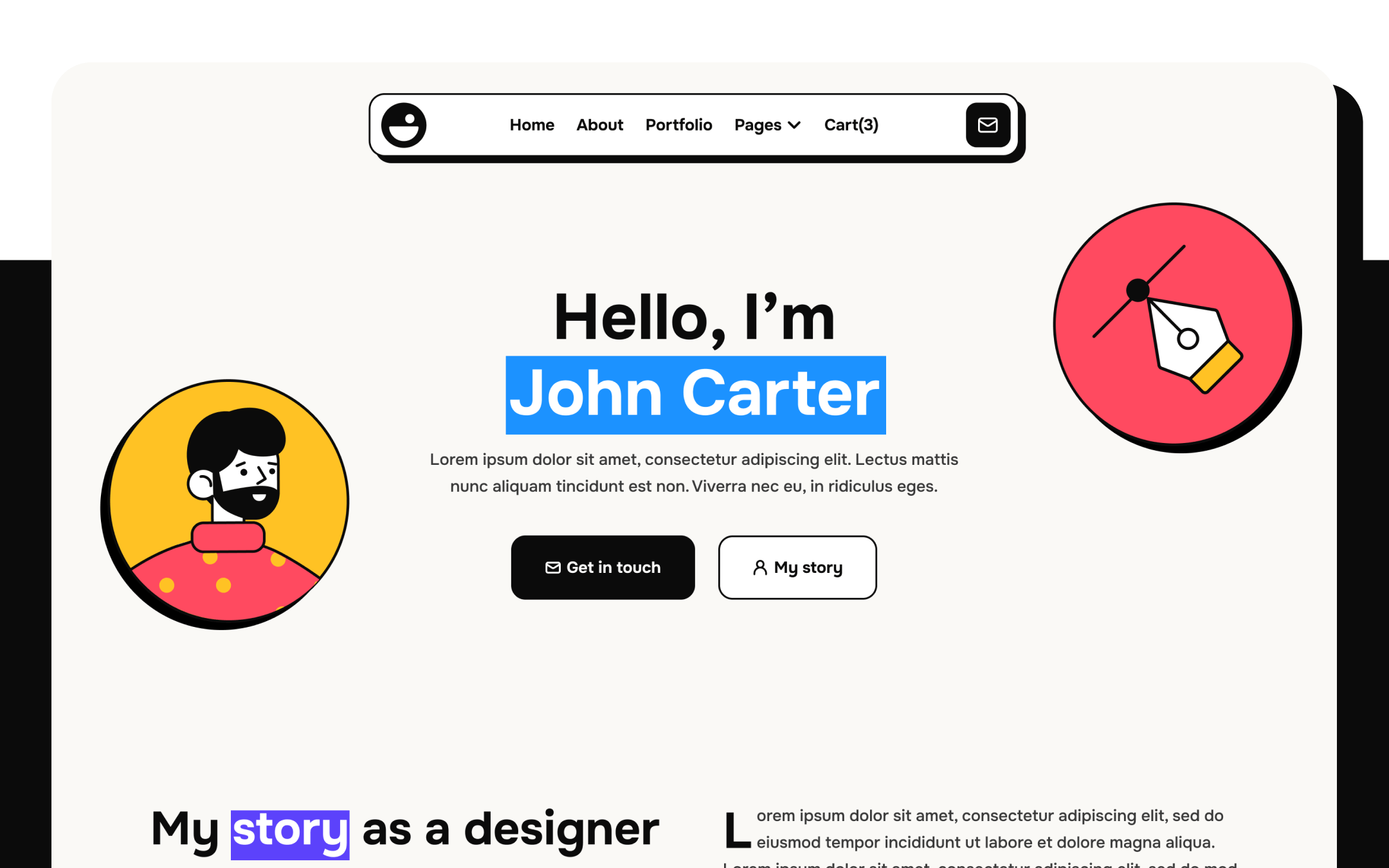 Paperfolio X Template para Webflow
