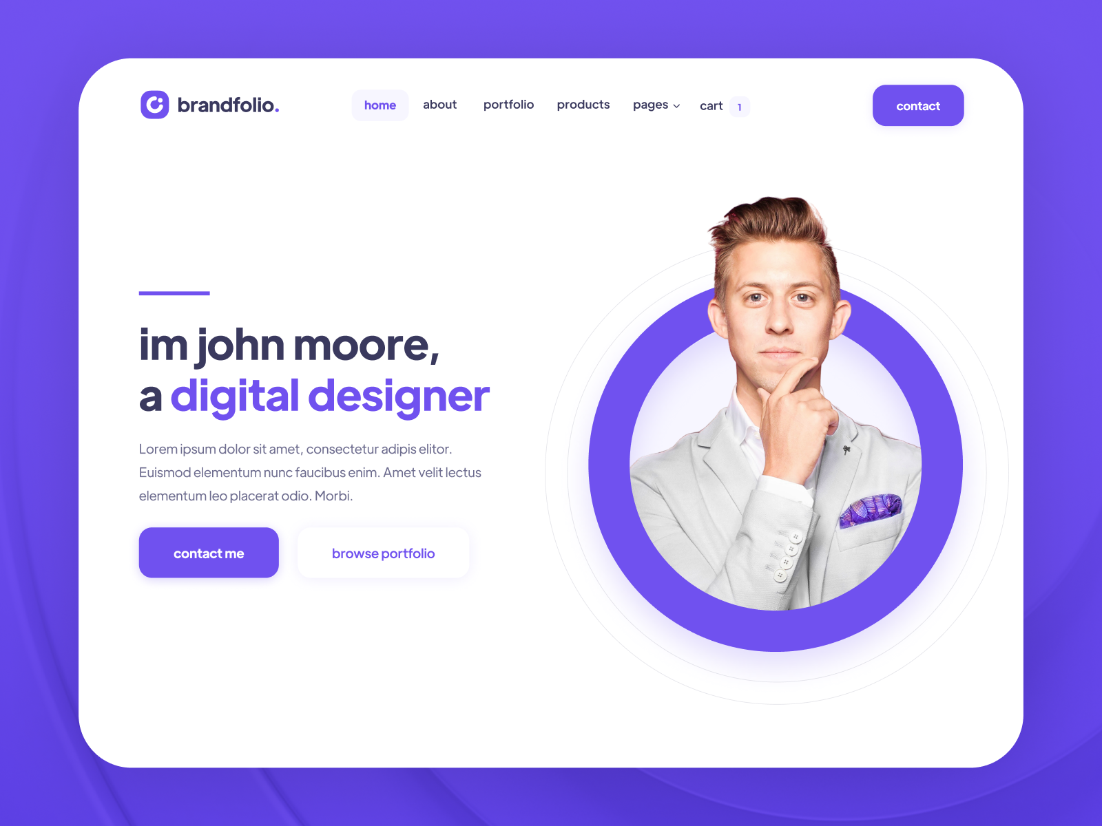 Template de Diseñadores para Webflow
