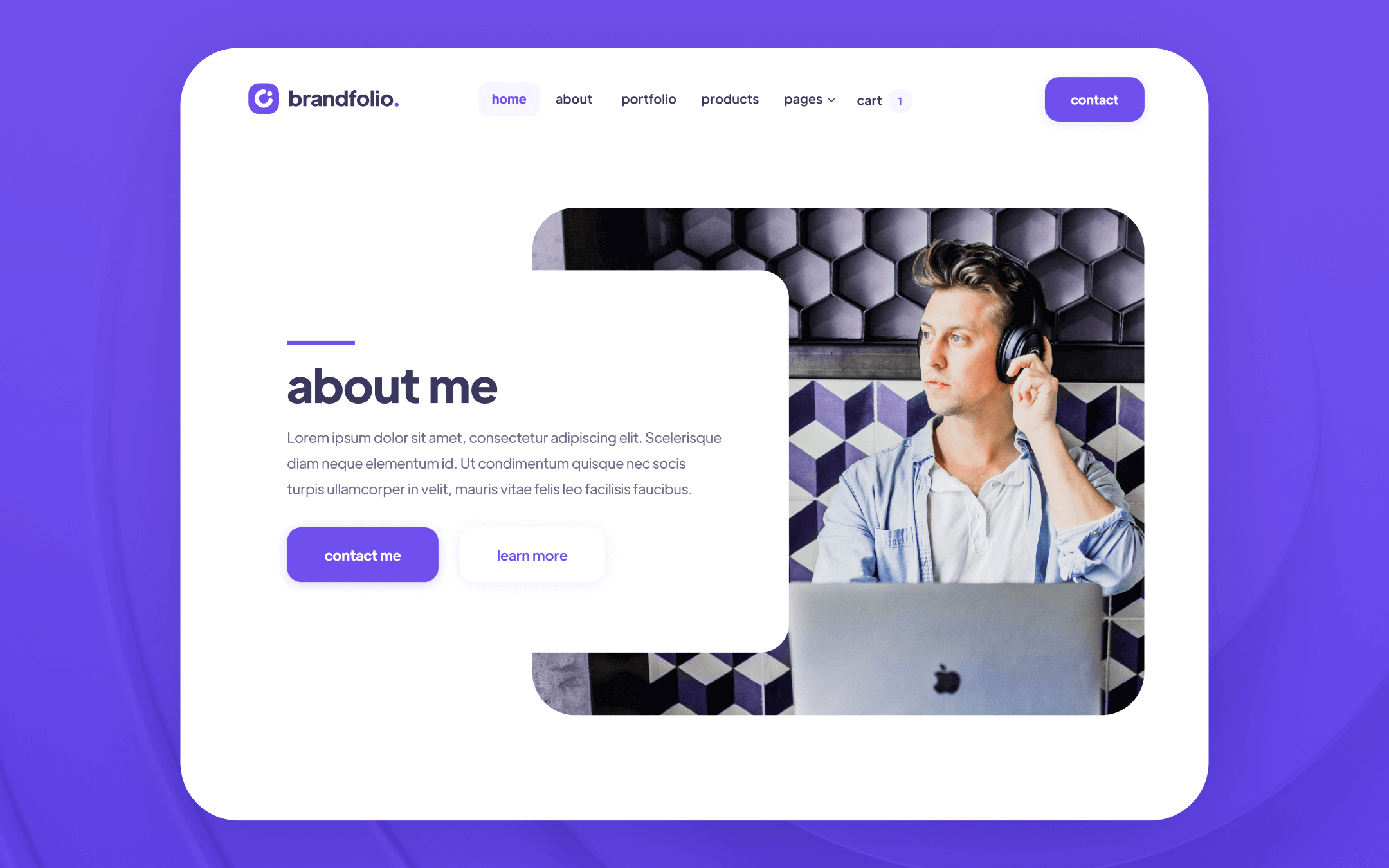 Brandfolio Template para Webflow