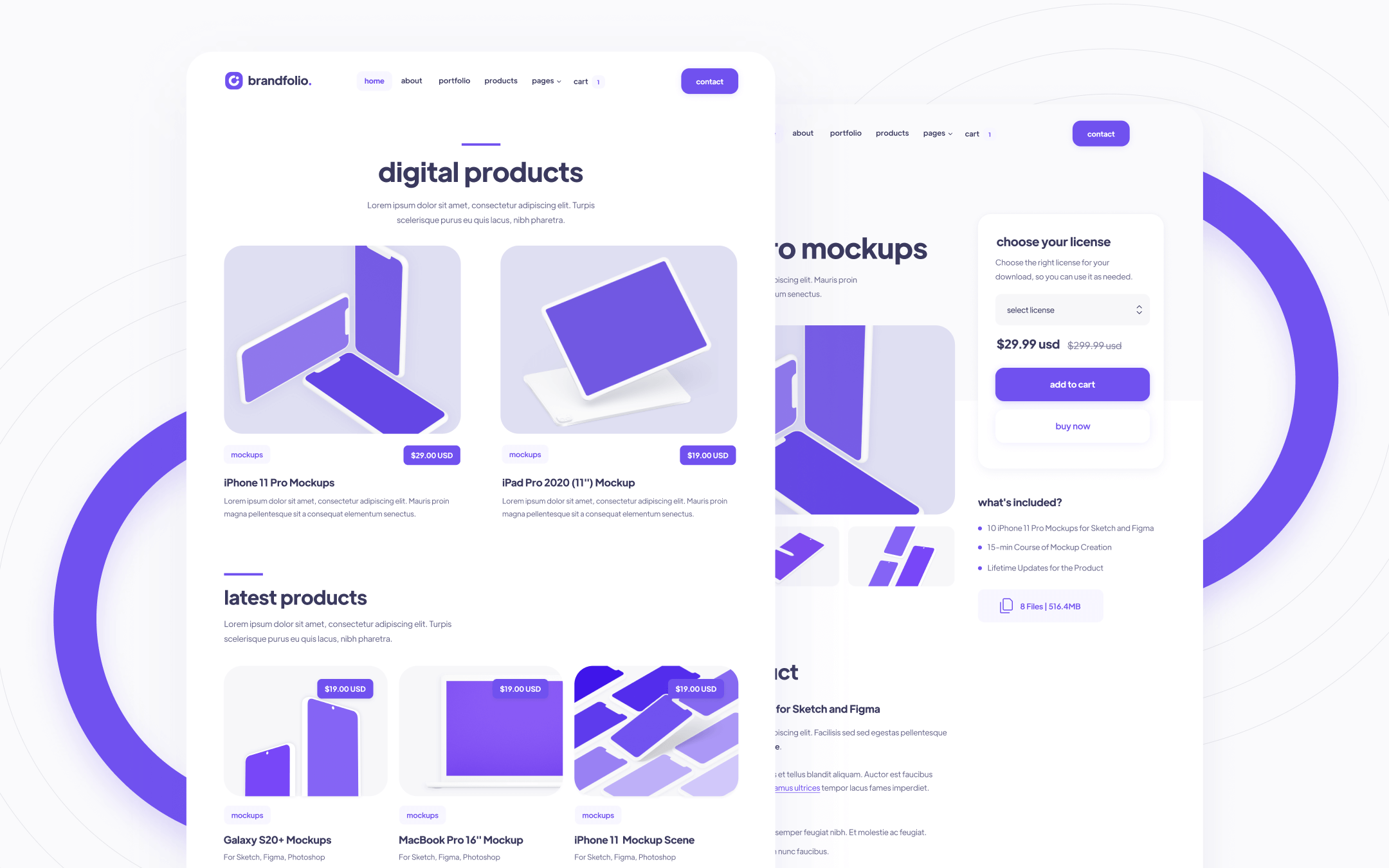 Brandfolio Template para Webflow