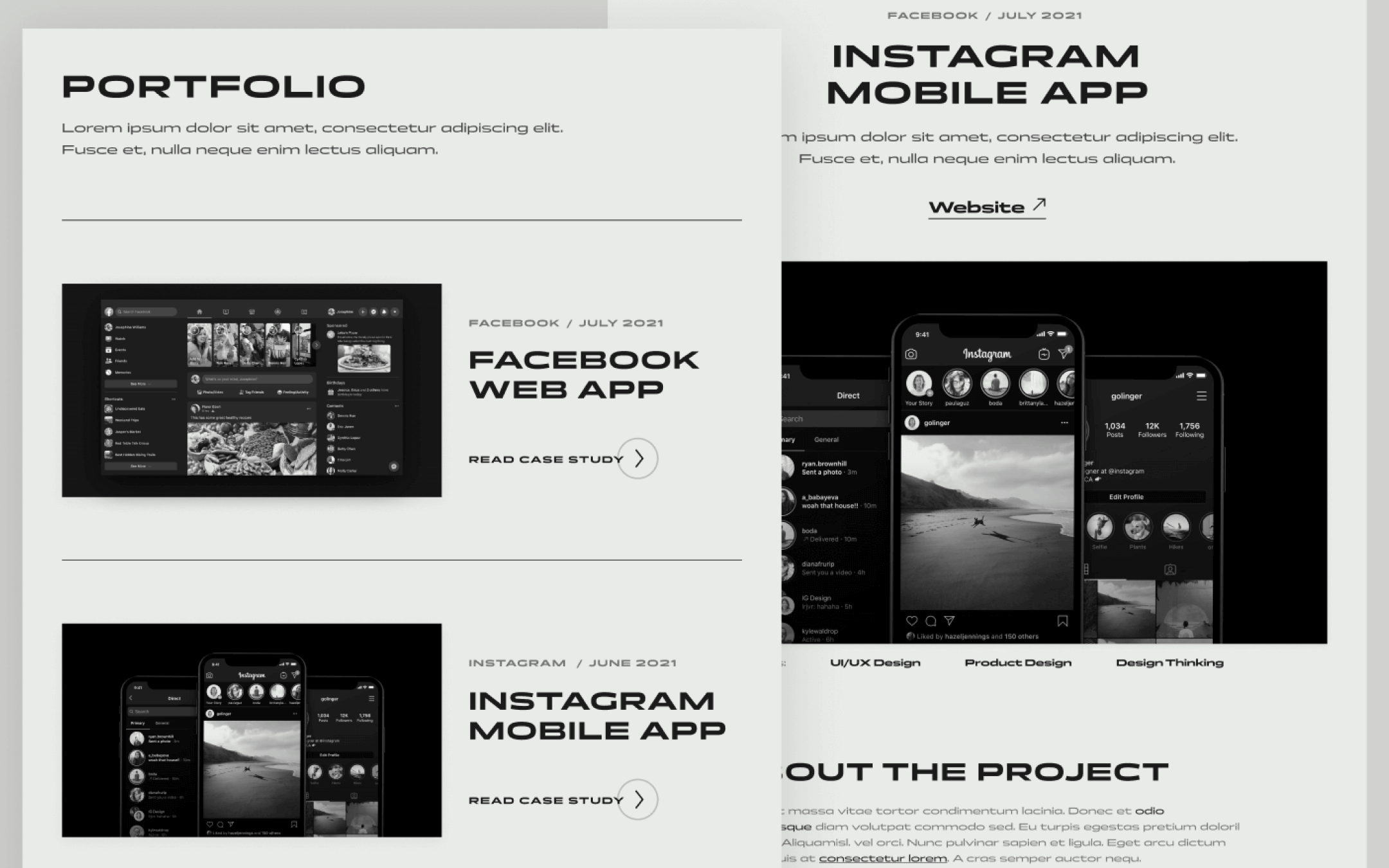 Graphik X Template para Webflow
