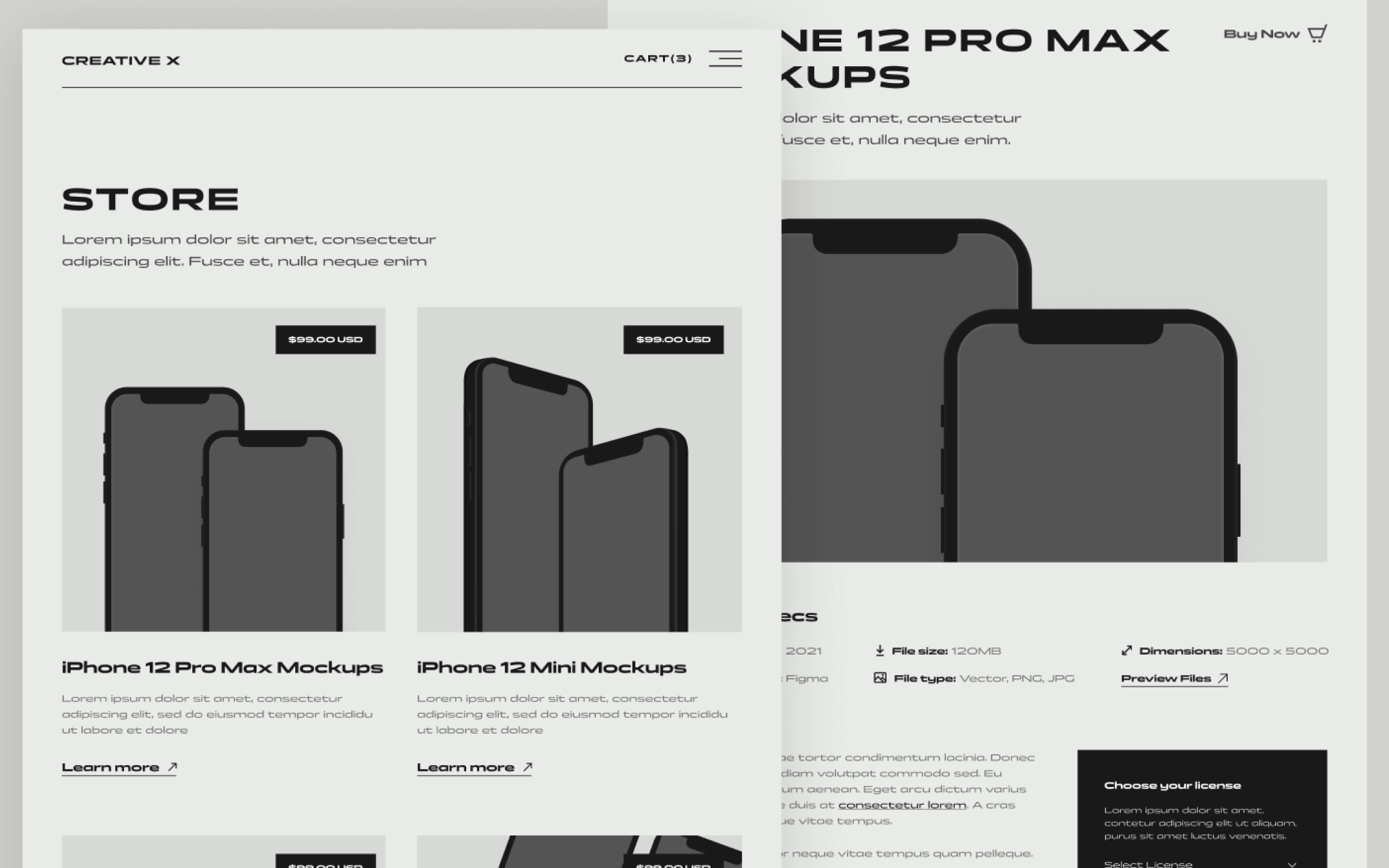 Graphik X Template para Webflow