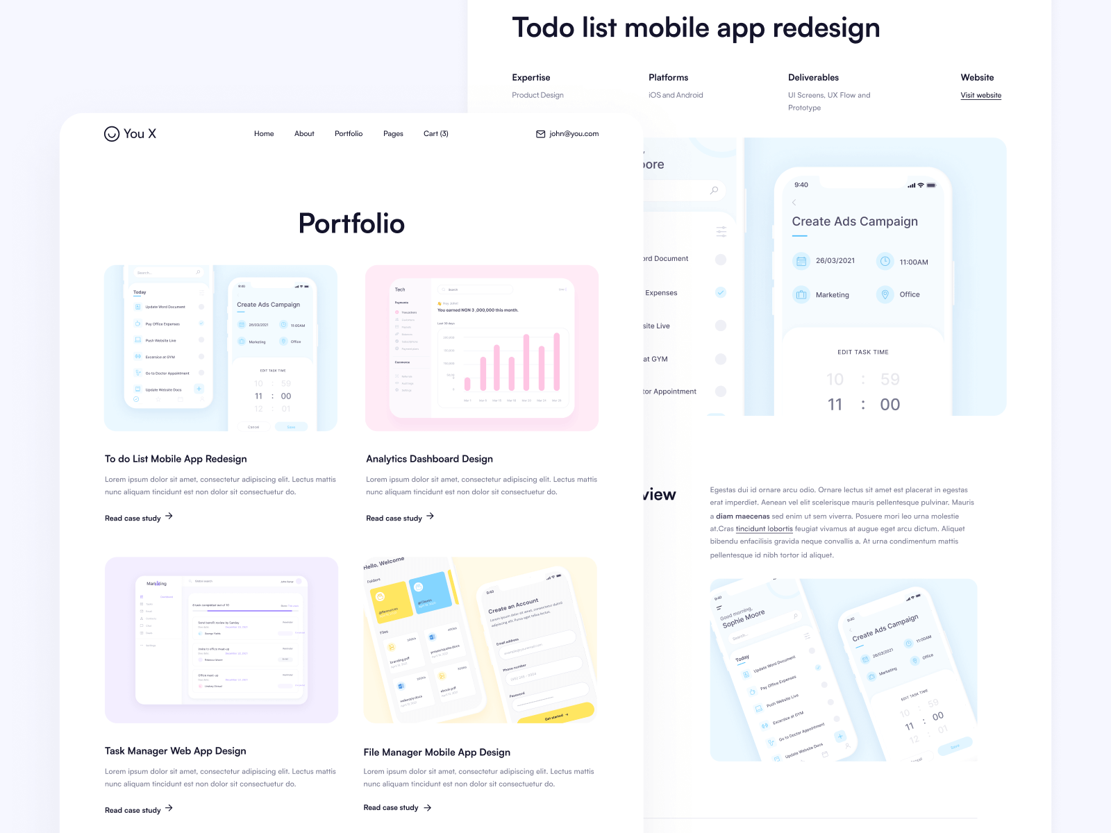 Plantilla de Sitio Personal para Webflow