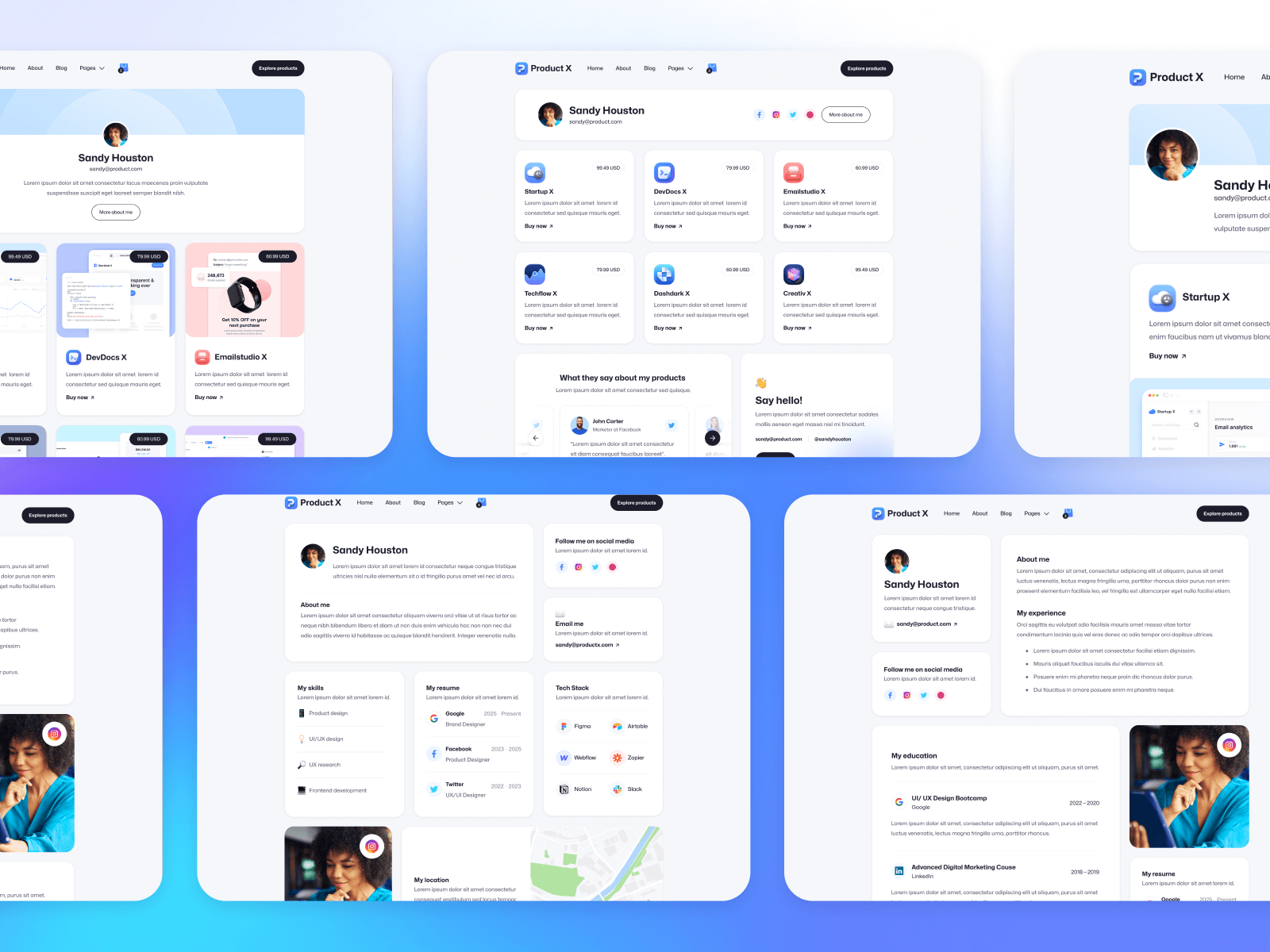 Plantilla de Tienda en Línea para Webflow
