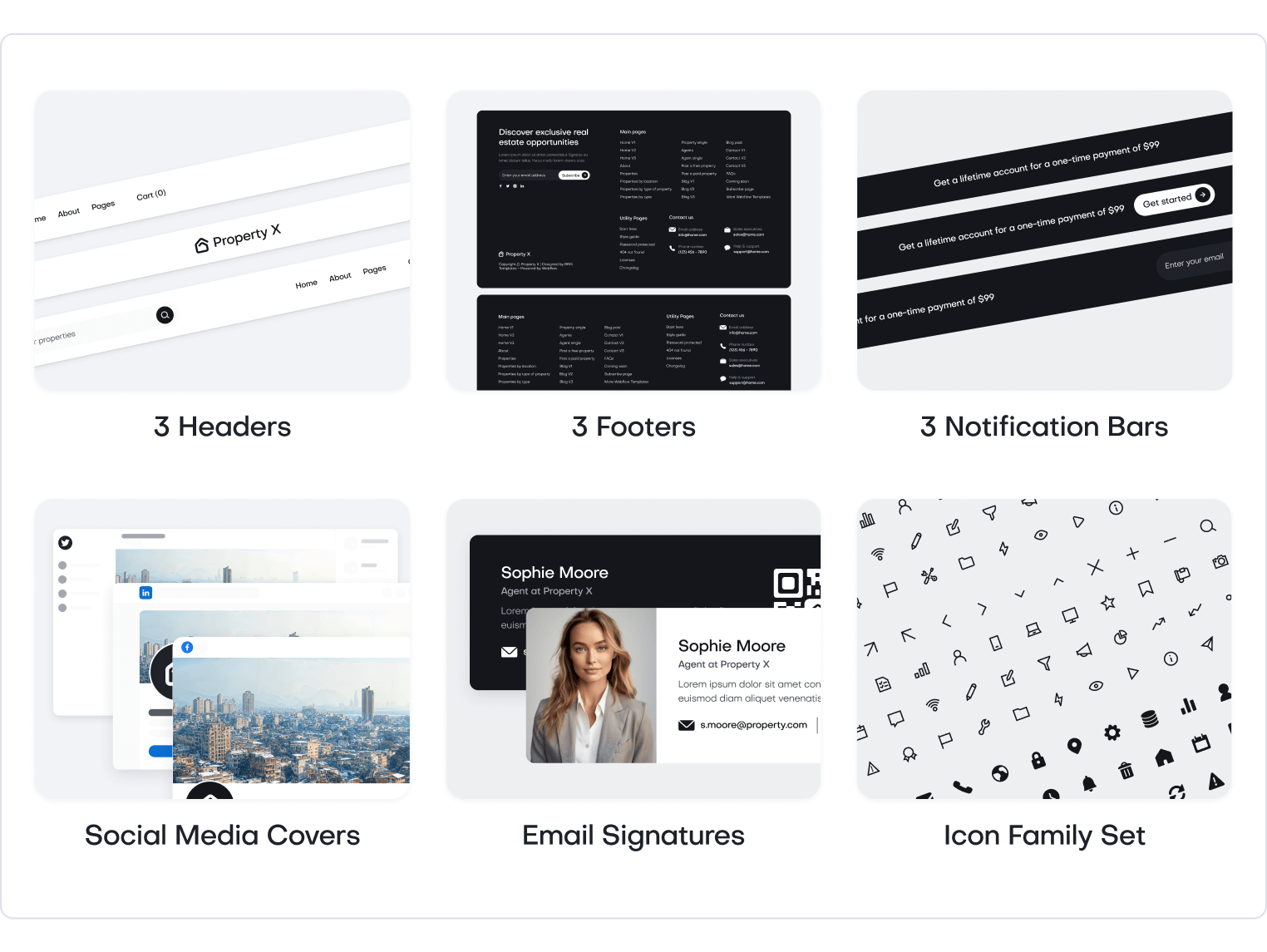 Property X - Real Estate Webflow Template Benefits