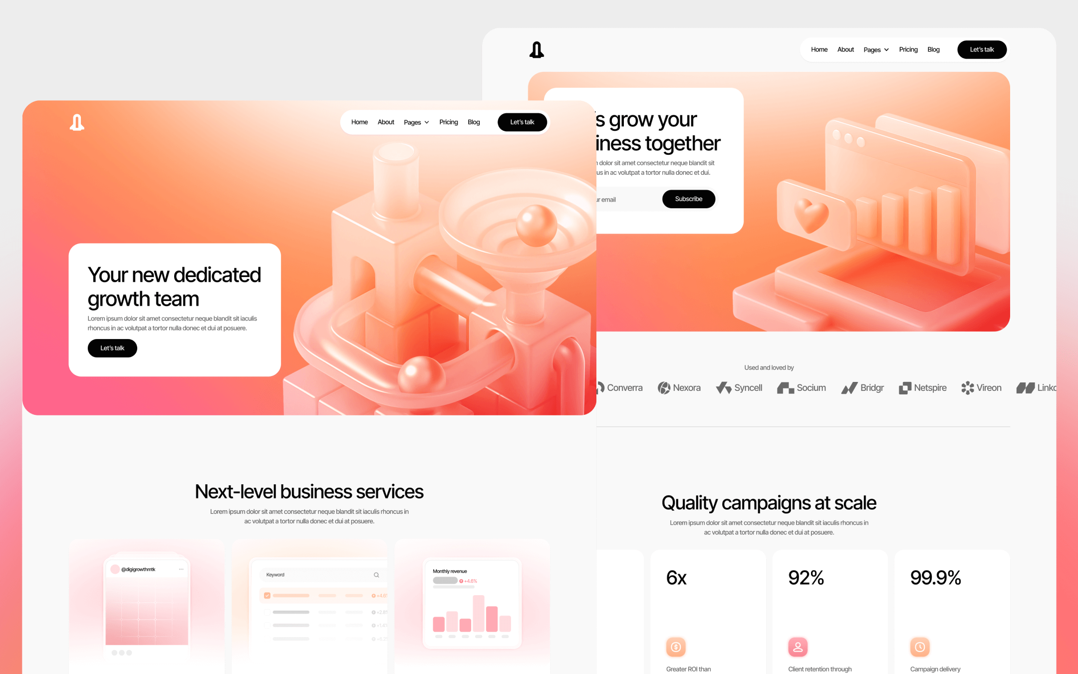 Digigrowth Template para Webflow