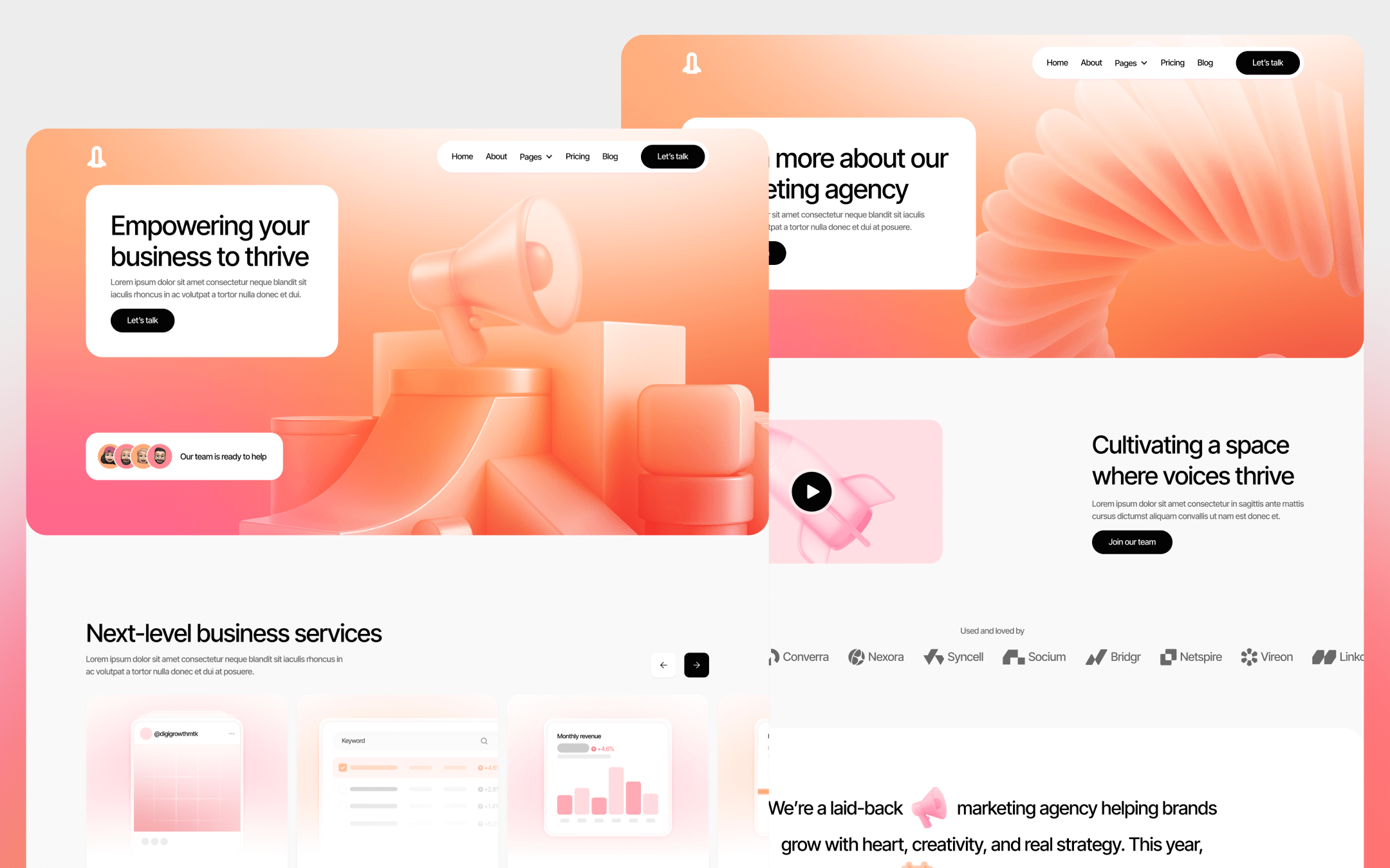 Digigrowth Template para Webflow