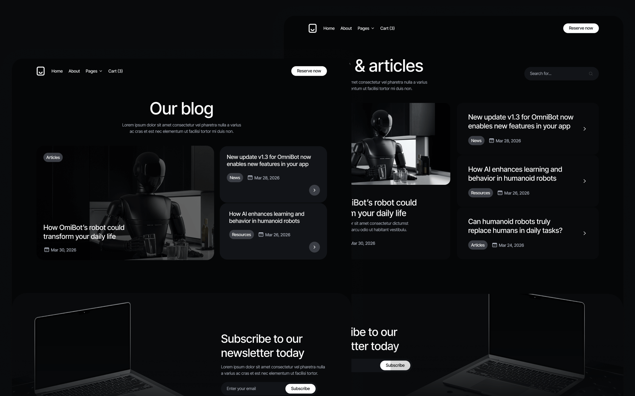 Robotflow Template para Webflow