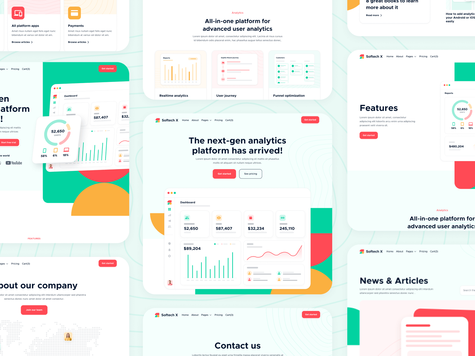 Plantilla de Startup de Tecnología para Webflow