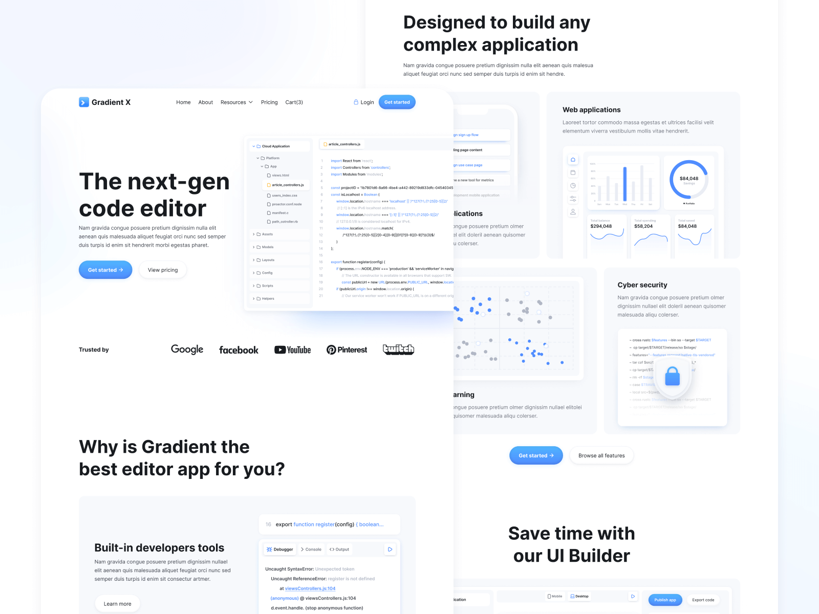 Template de Empresa de Tecnología para Webflow