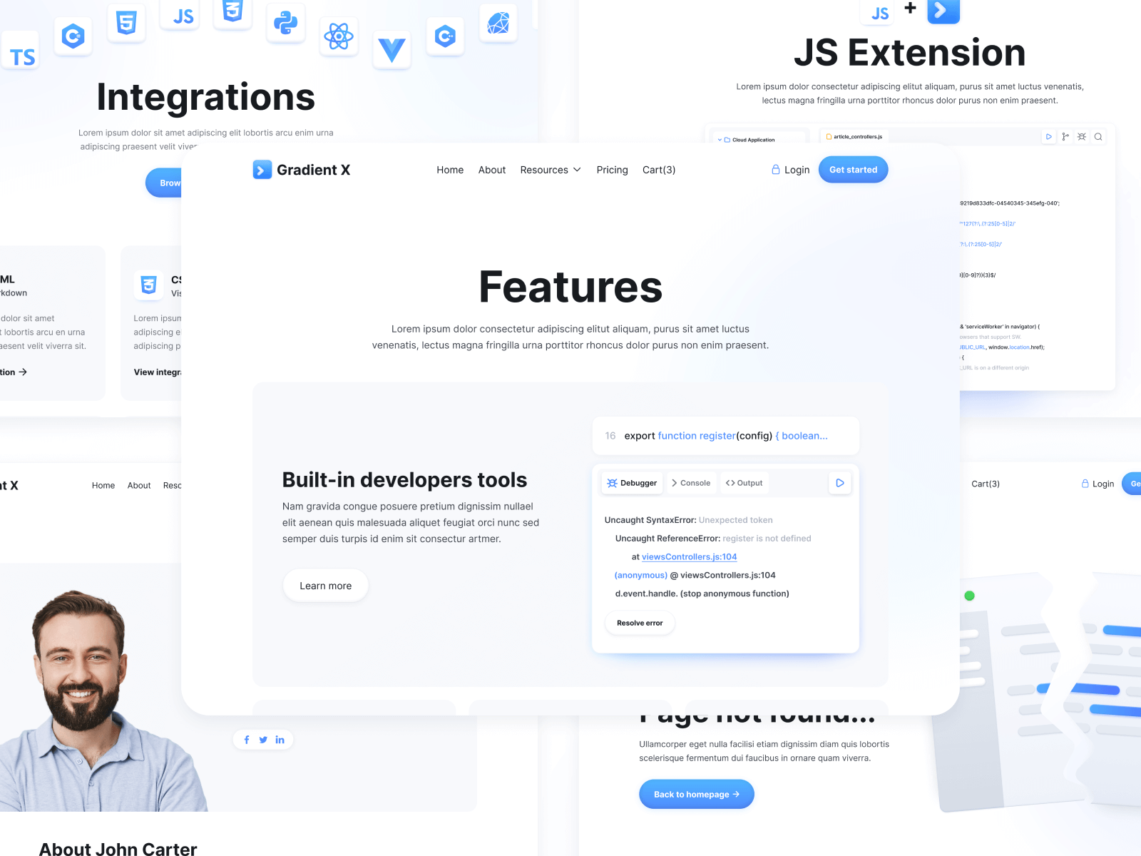 Plantilla de Empresa de Tecnología para Webflow