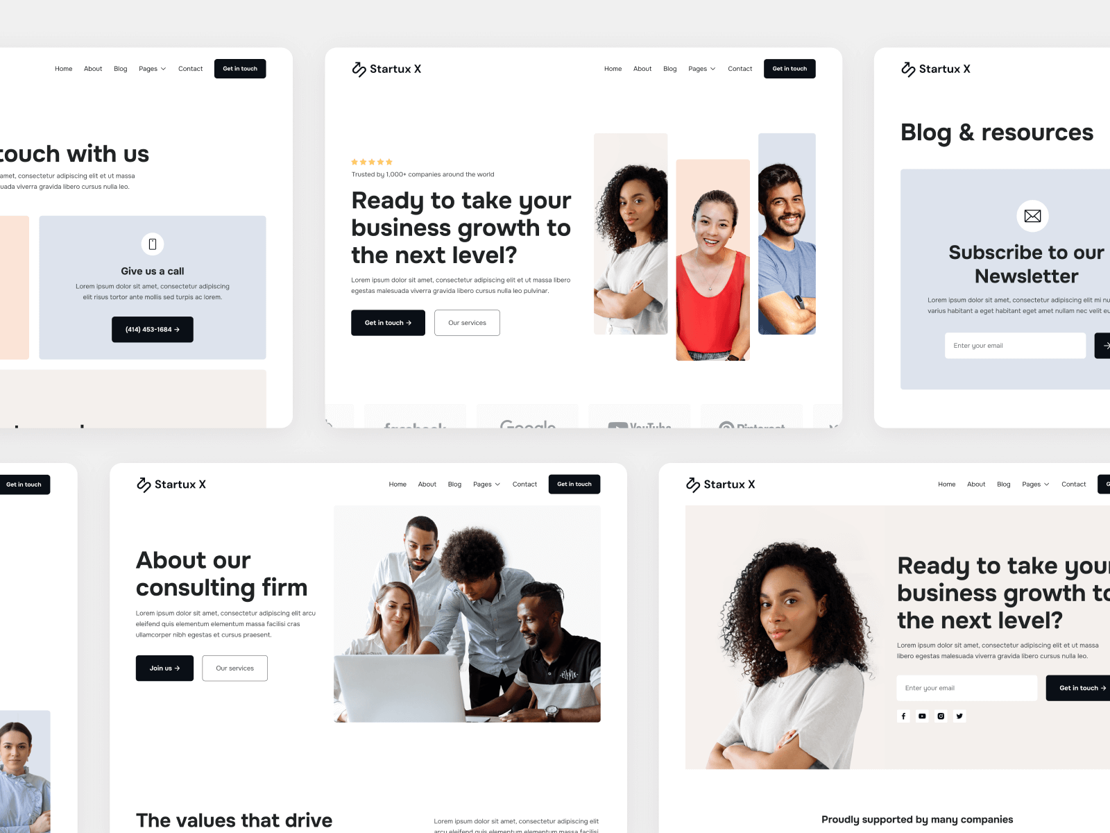 Plantilla de Empresa Tech para Webflow