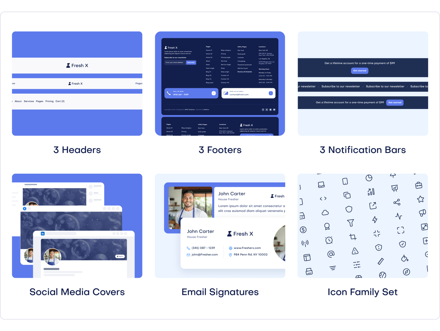 Fresh X - Cleaning Webflow Template Benefits