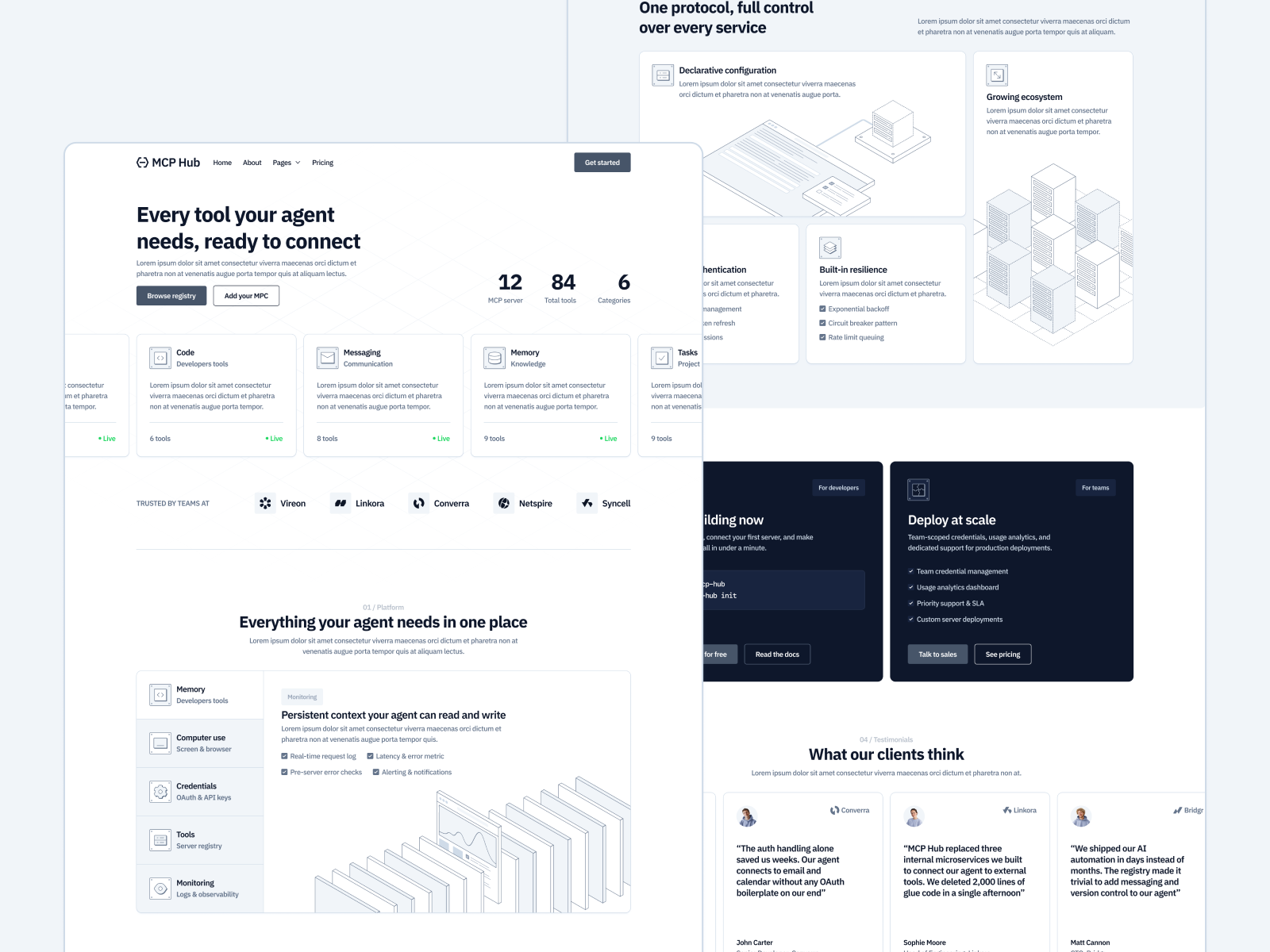 Template de Protocolo MCP para Webflow