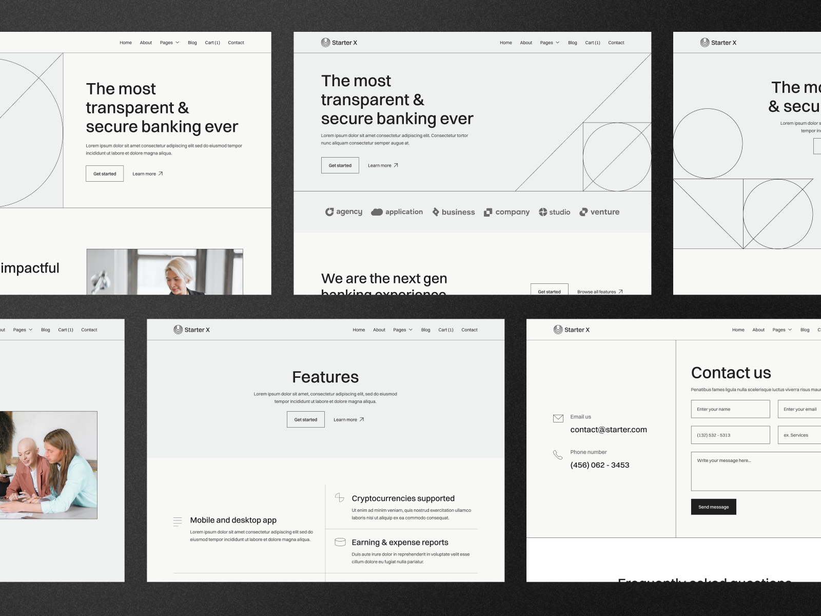 Plantilla para Webflow de Startup Corporativa