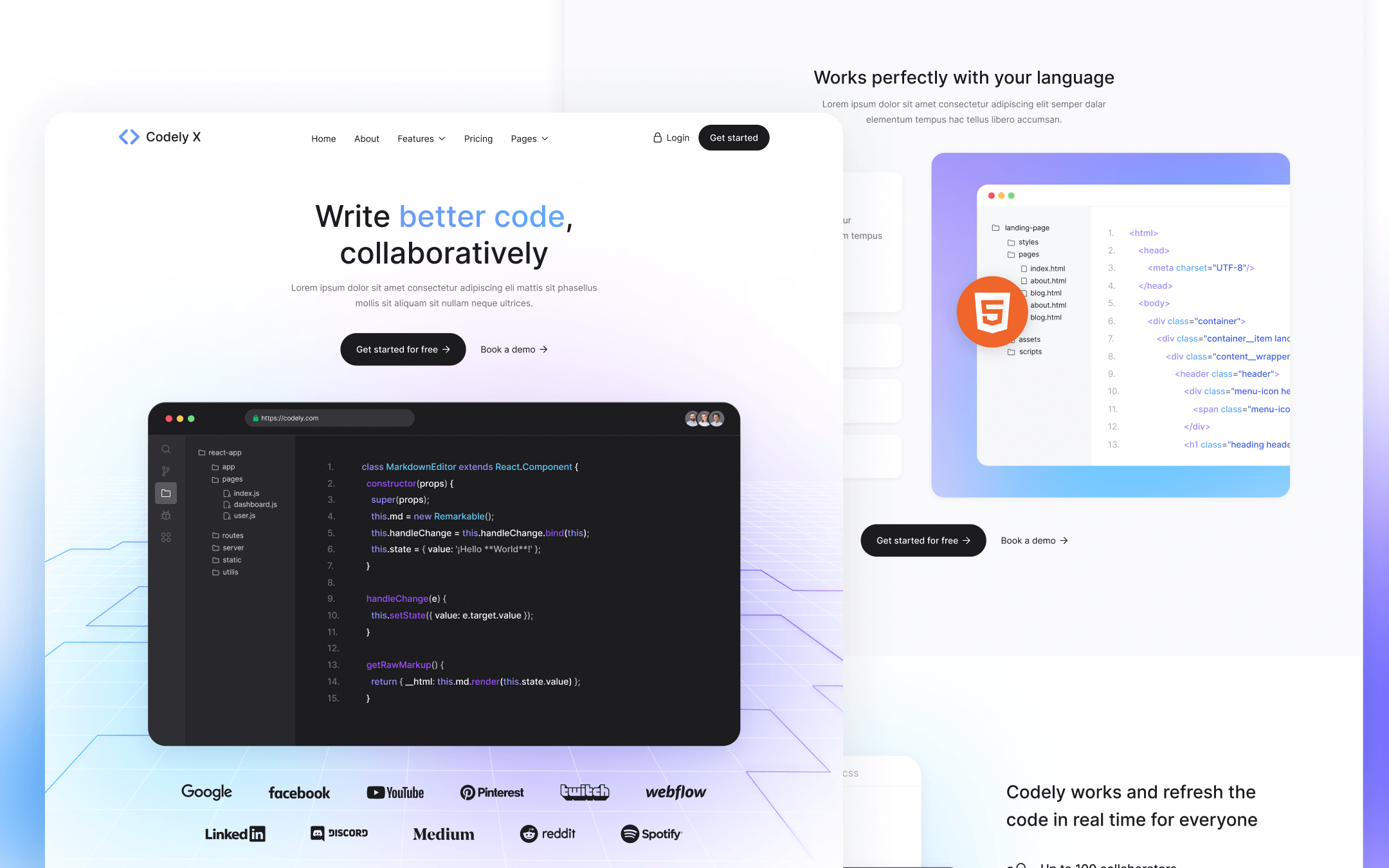 Plantilla de Empresa de Tecnología para Webflow