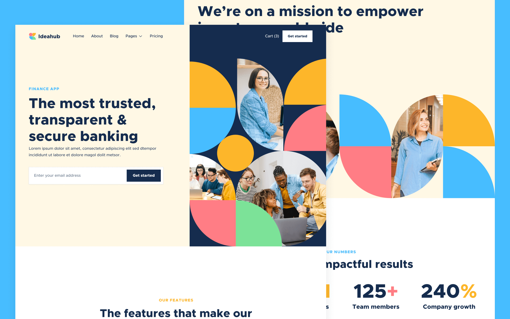 Plantilla de Startup de Finanzas para Webflow