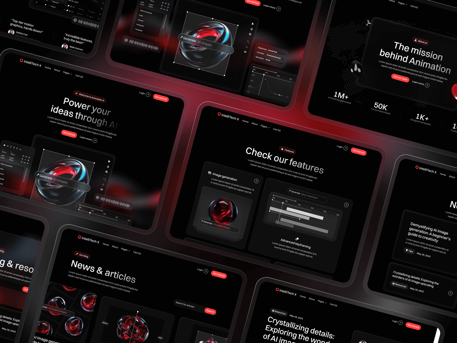 Plantilla de Empresa de AI para Sitio Web en Webflow
