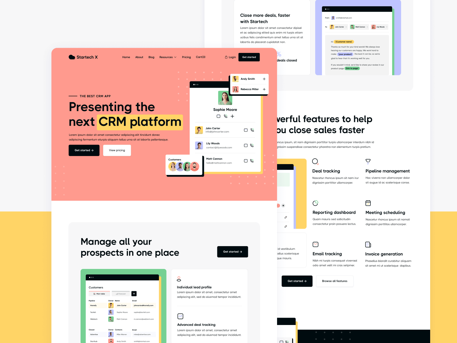 Template de Empresa de Technología para Webflow