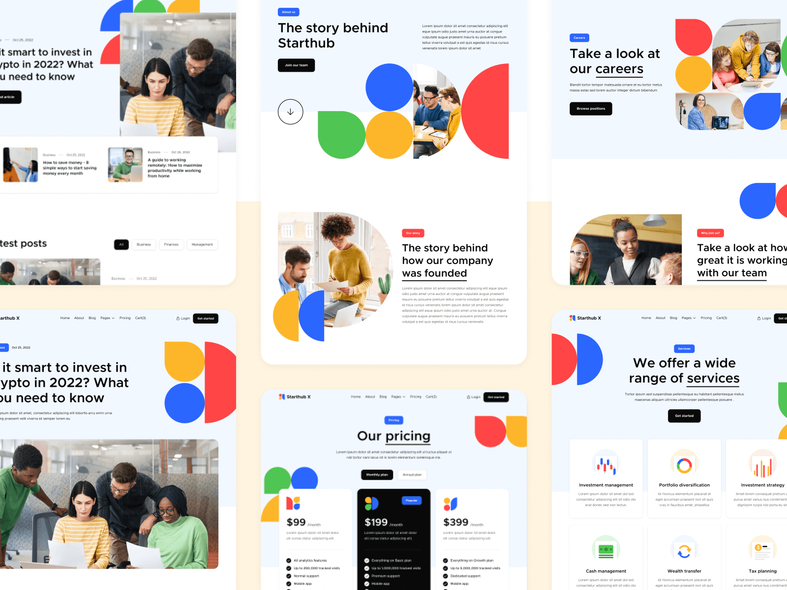 Template de Startup de Tecnología para Webflow