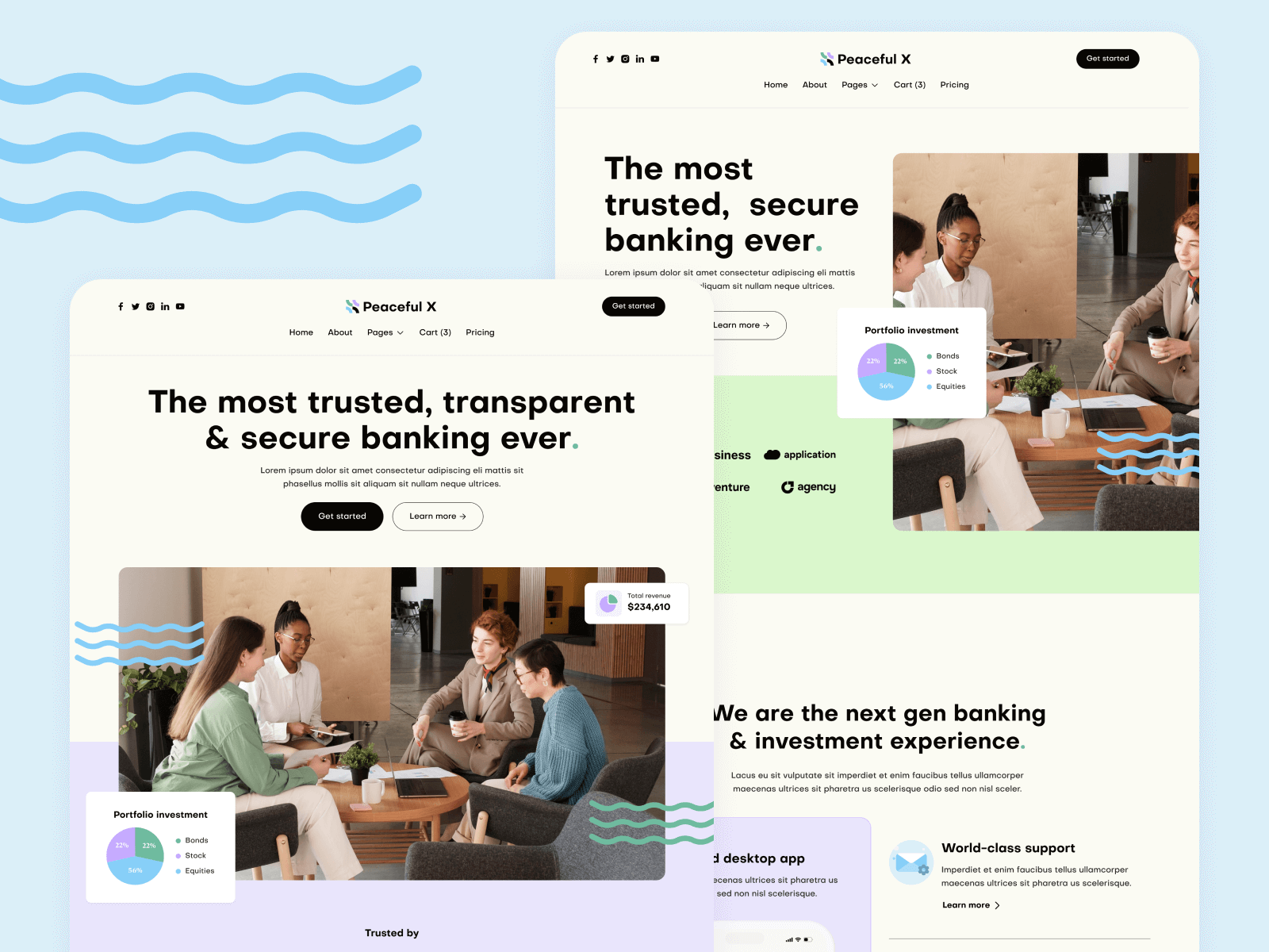 Plantilla de Startup Simple para Webflow