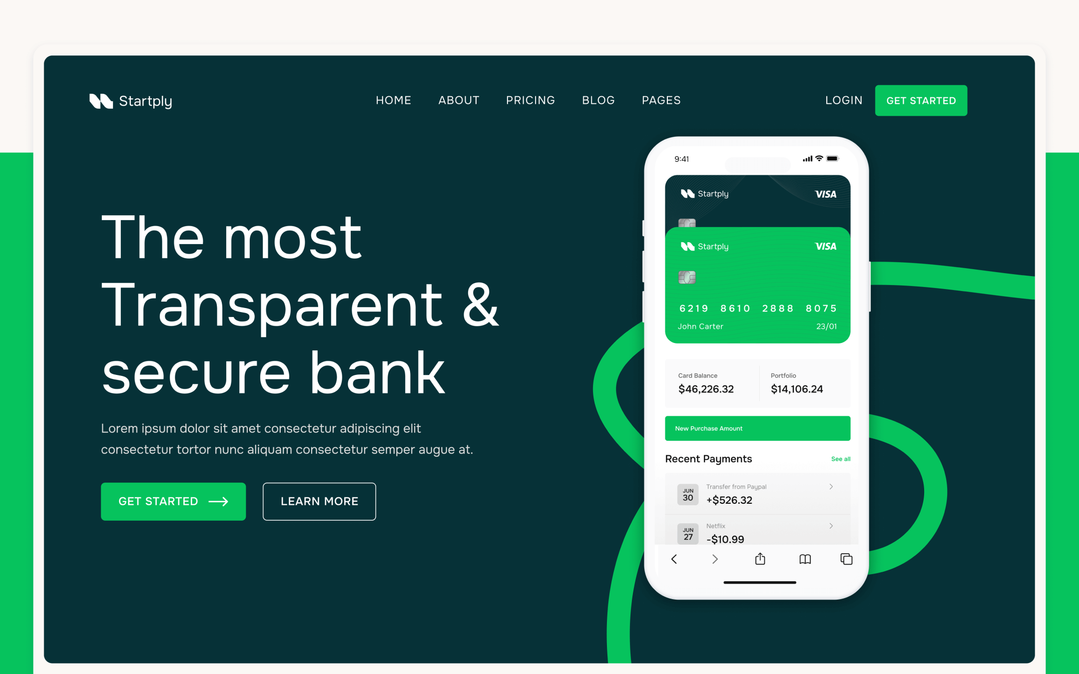 Startply Template para Webflow