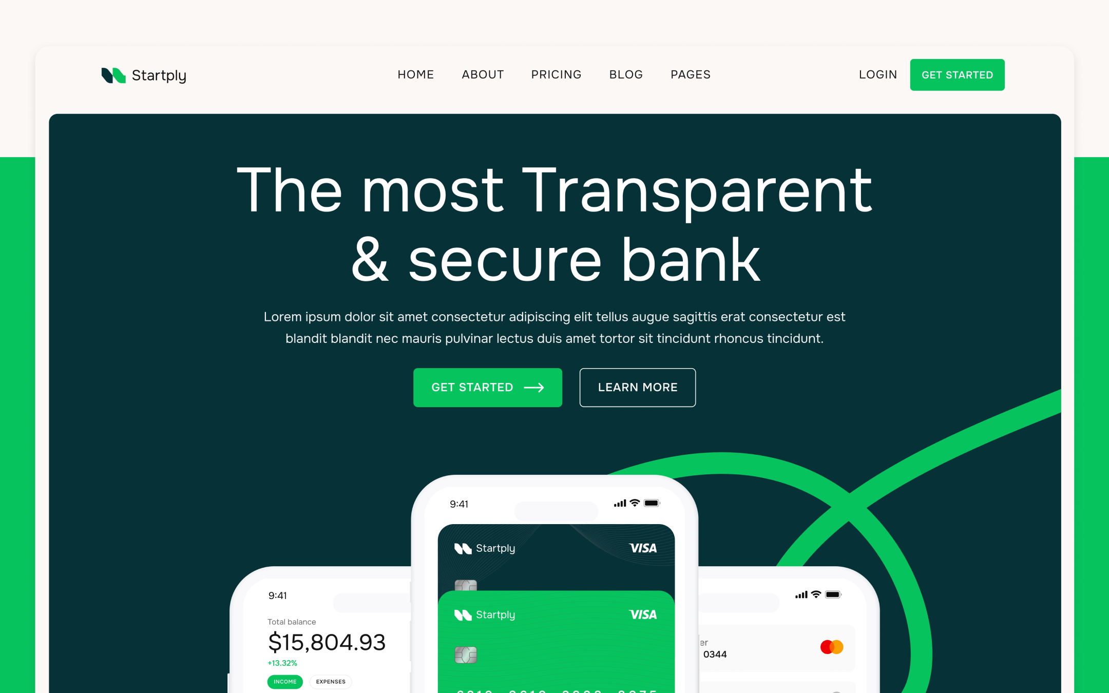 Startply Template para Webflow