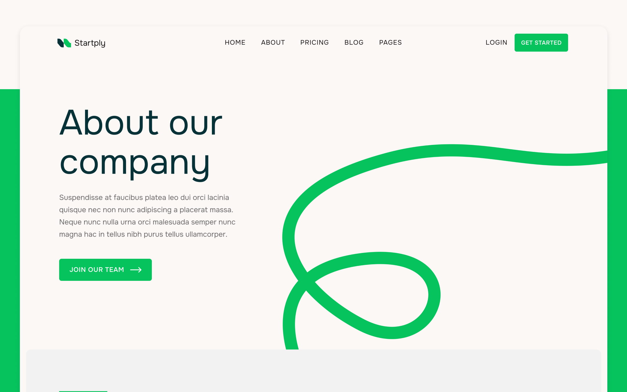 Startply Template para Webflow