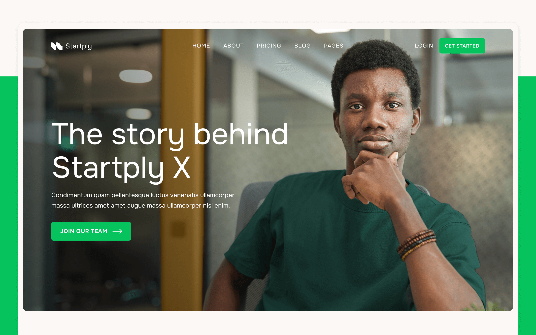 Startply Template para Webflow