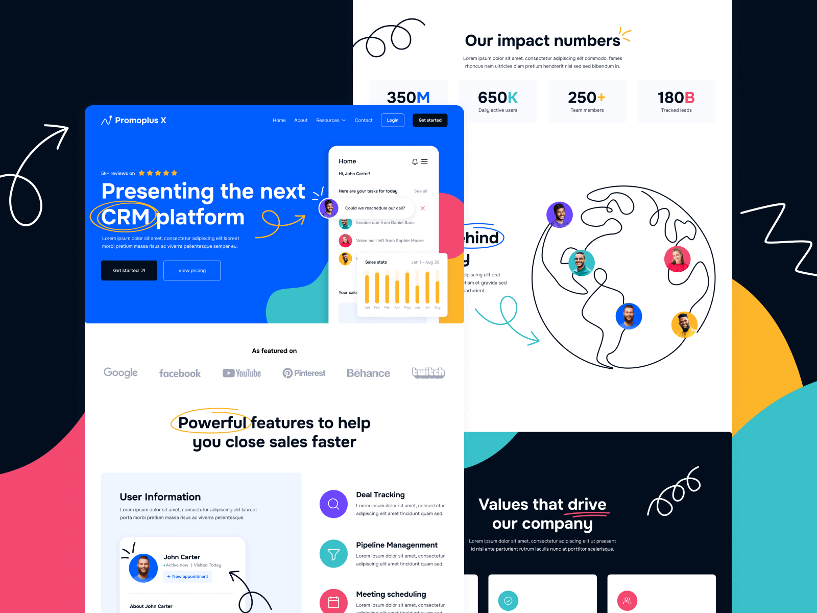 Plantilla de Tech para Webflow
