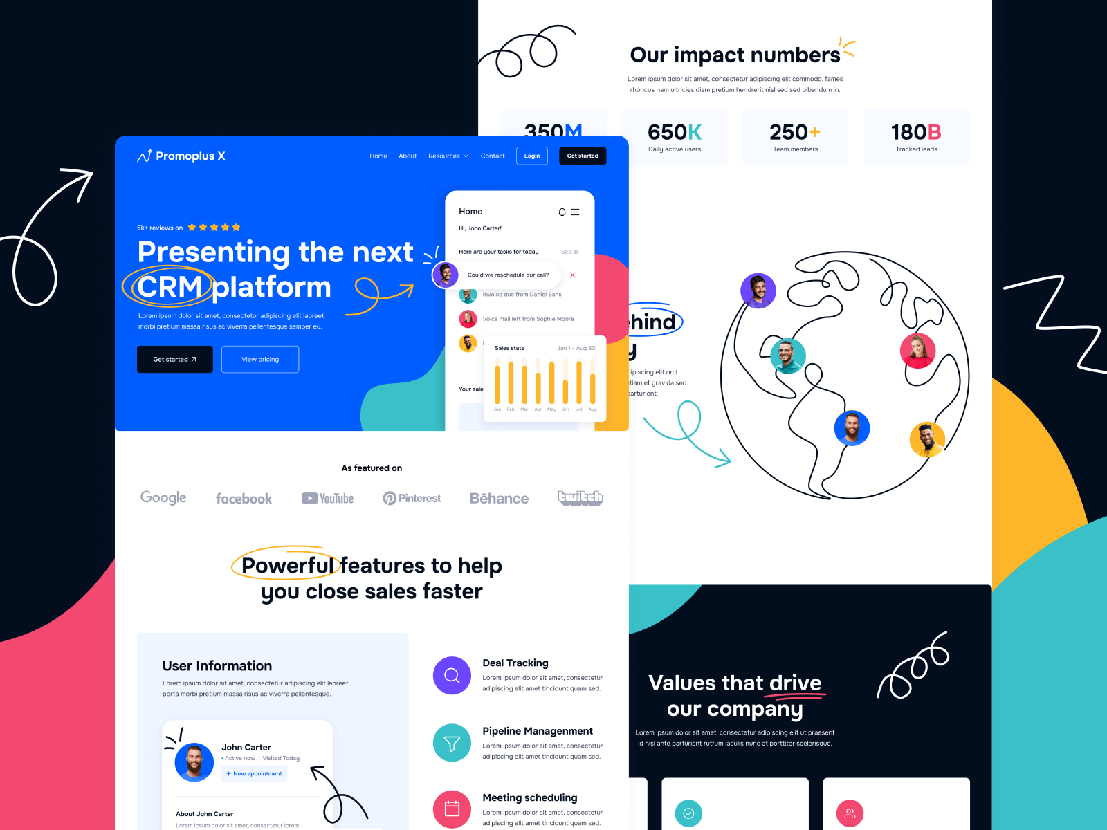 Template de Startup de Tecnología para Webflow