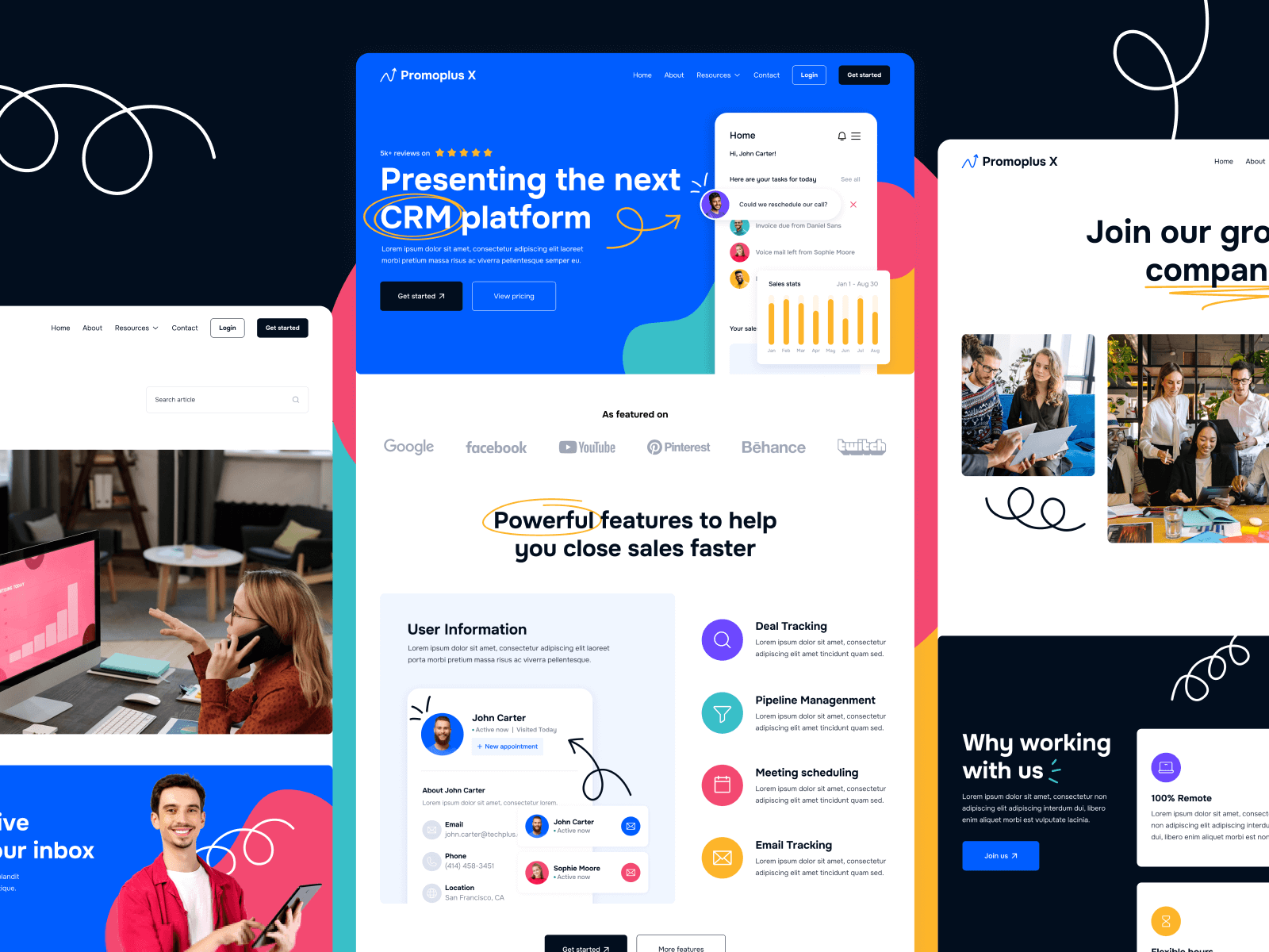 Plantilla de Startup de Tecnología para Webflow