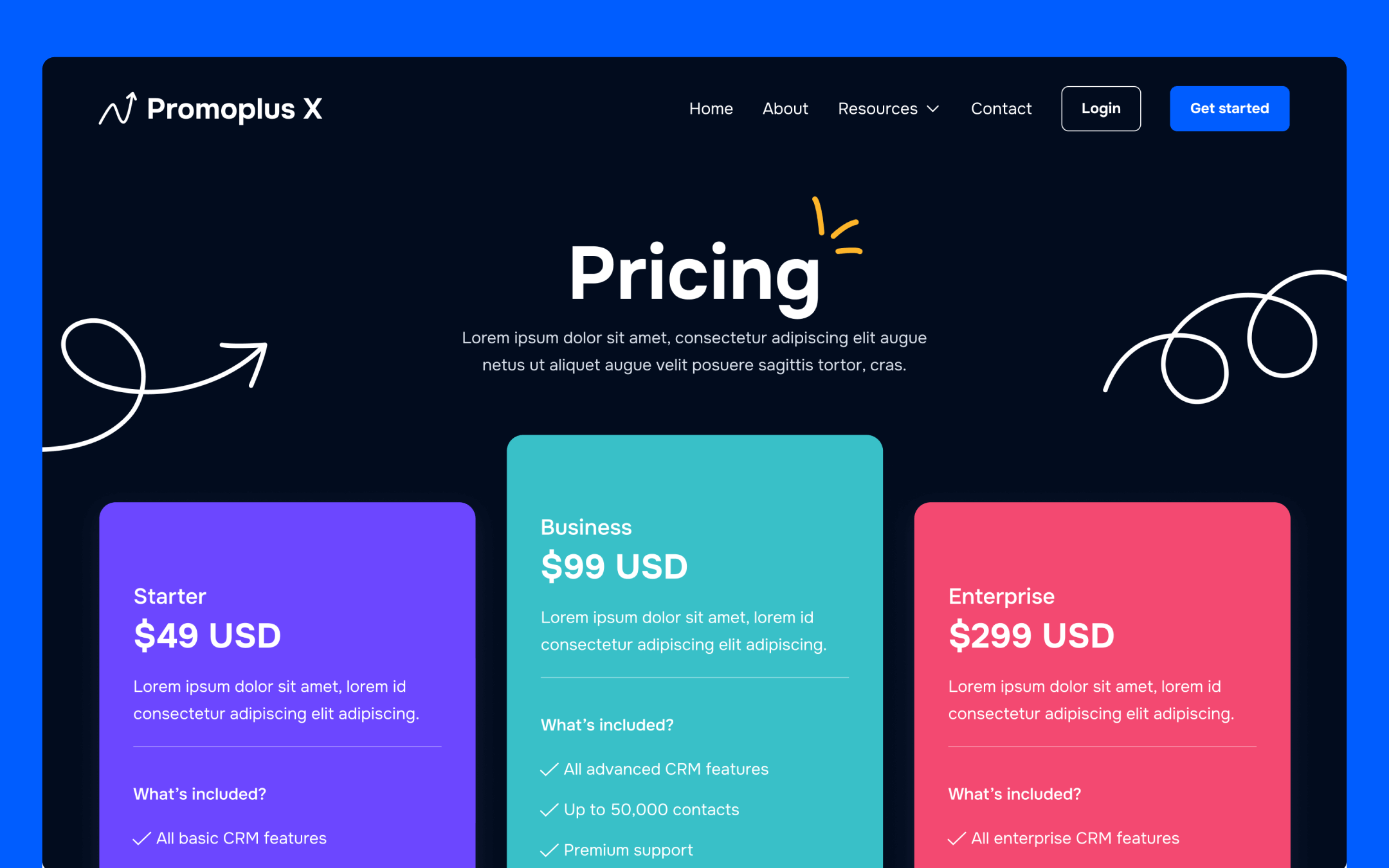 Promoplus X Template para Webflow