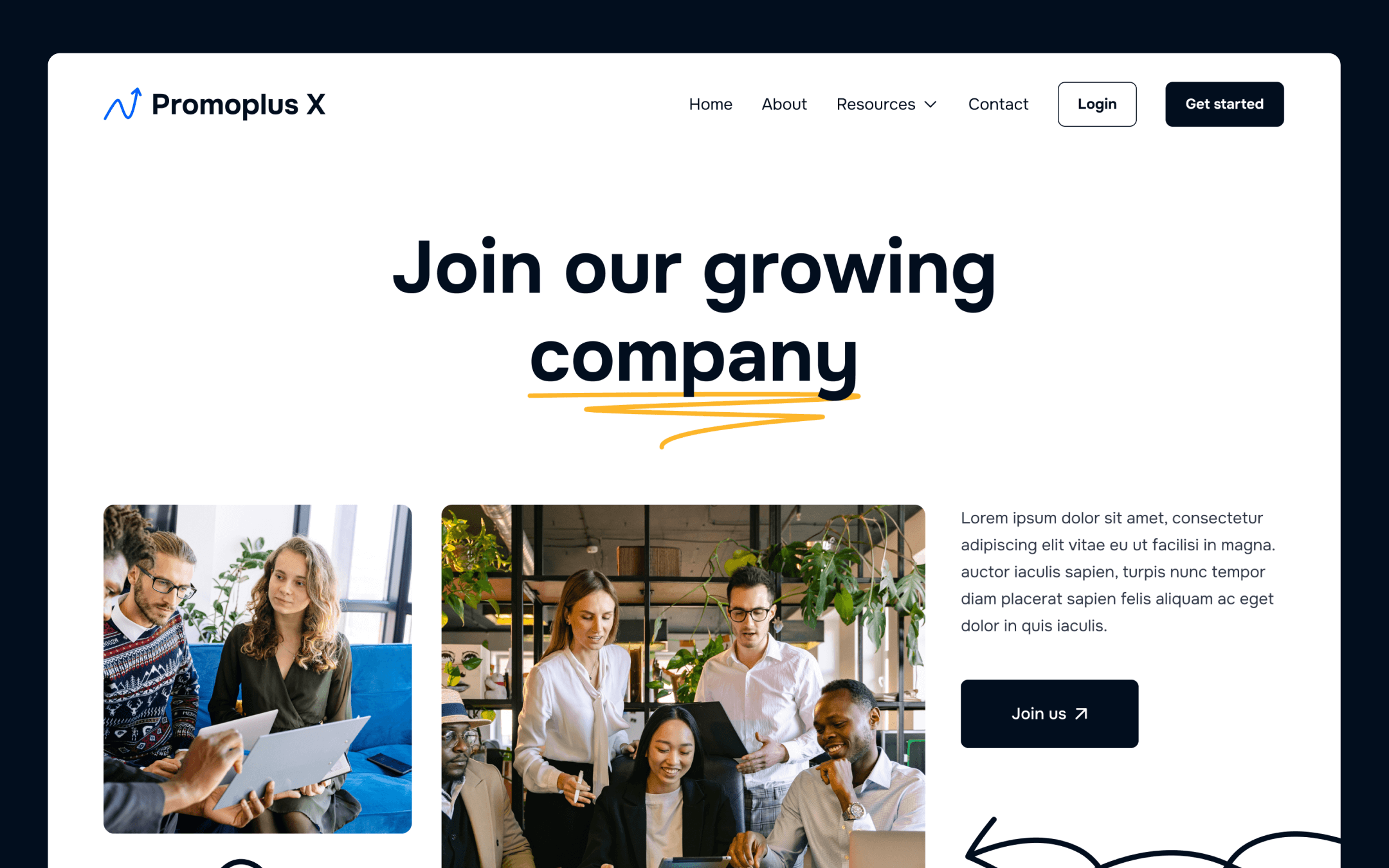 Promoplus X Template para Webflow