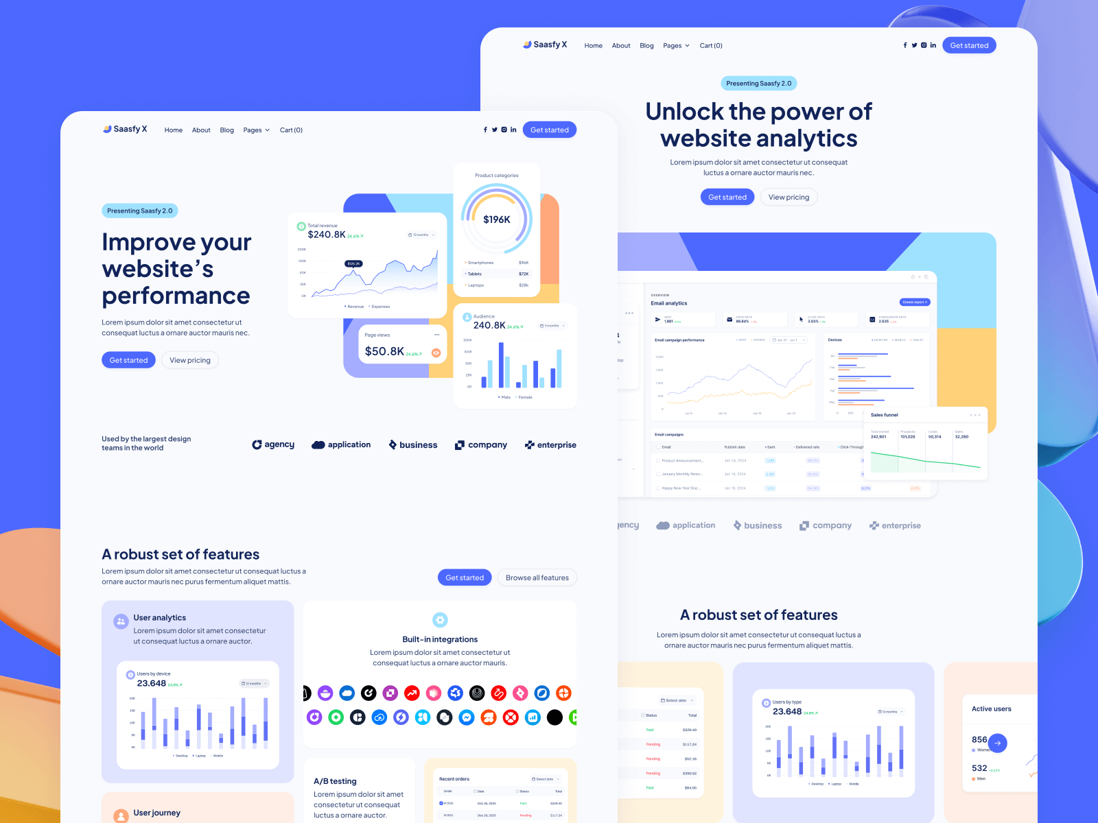 Template de Tecnología para Webflow