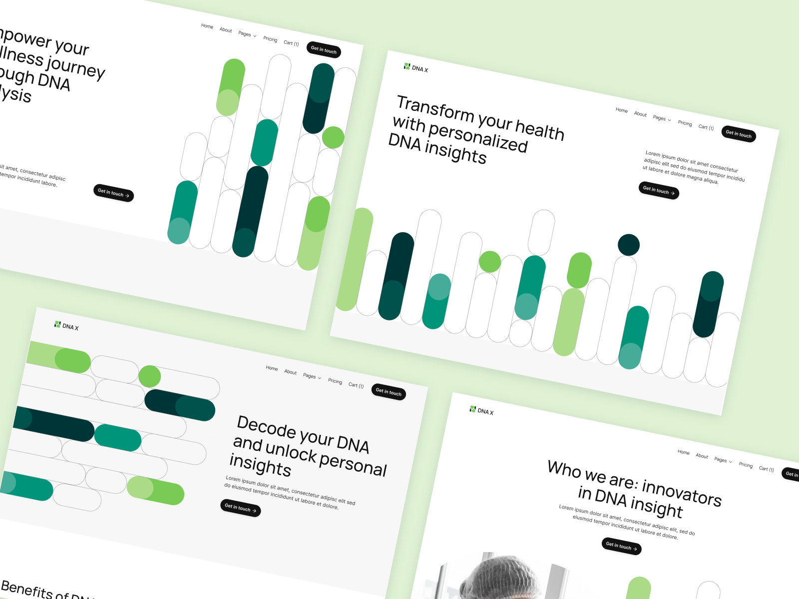 Plantilla para Webflow de Tecnología de Salud