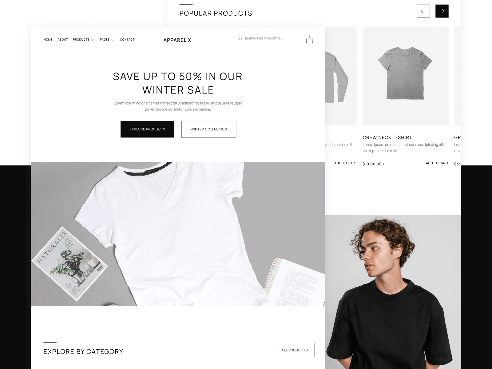 Template de Tienda en Línea para Webflow